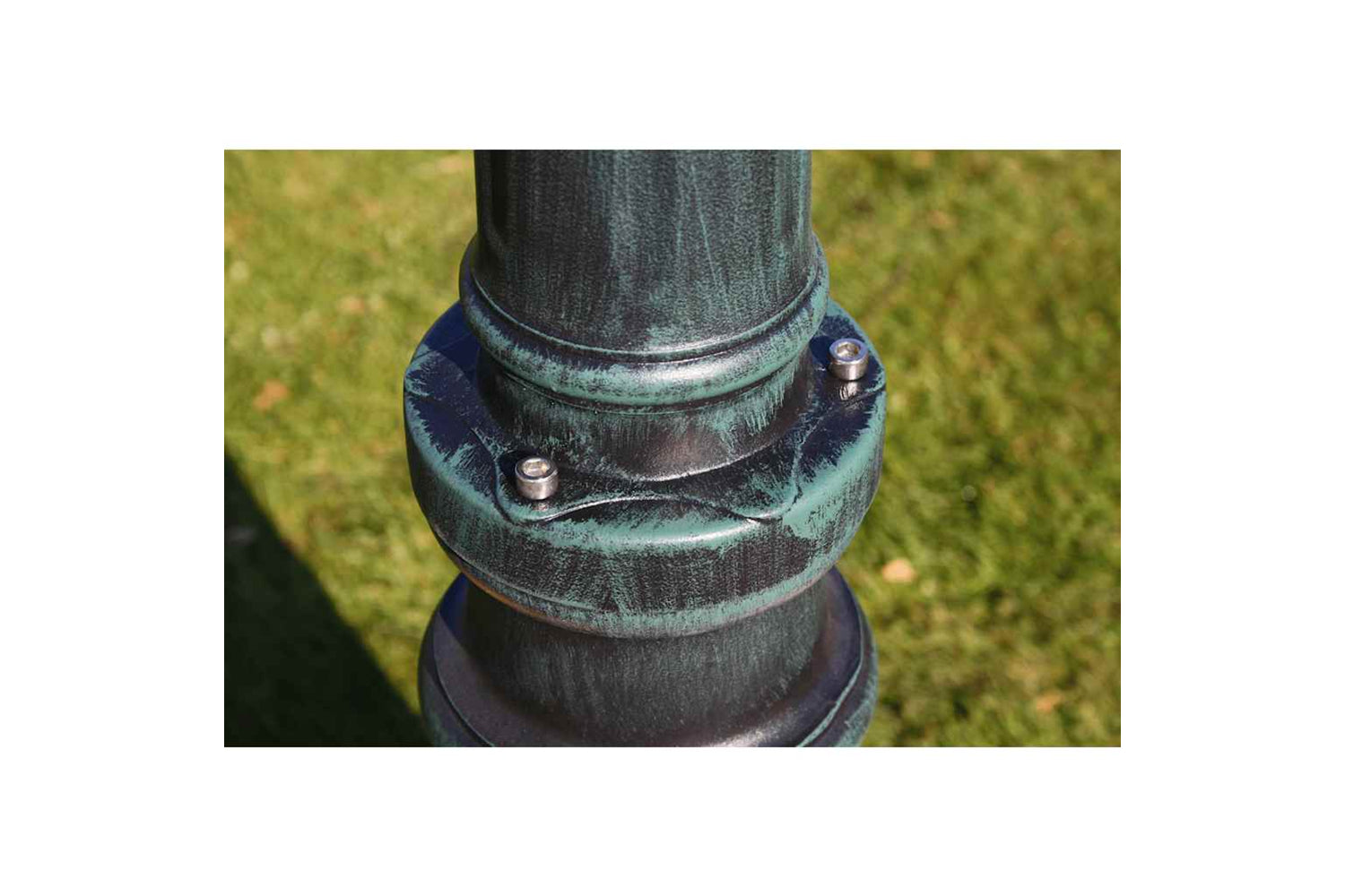 Vidaxl Garden Light Post 3-arms 230 Cm Dark Green/black Aluminium-4