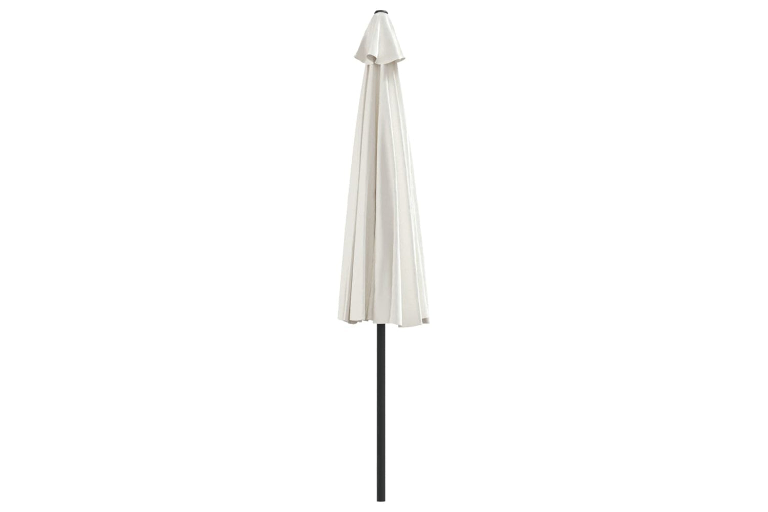 vidaXL 44591 Balcony Parasol With Aluminium Pole Sand 300x155cm Half-4