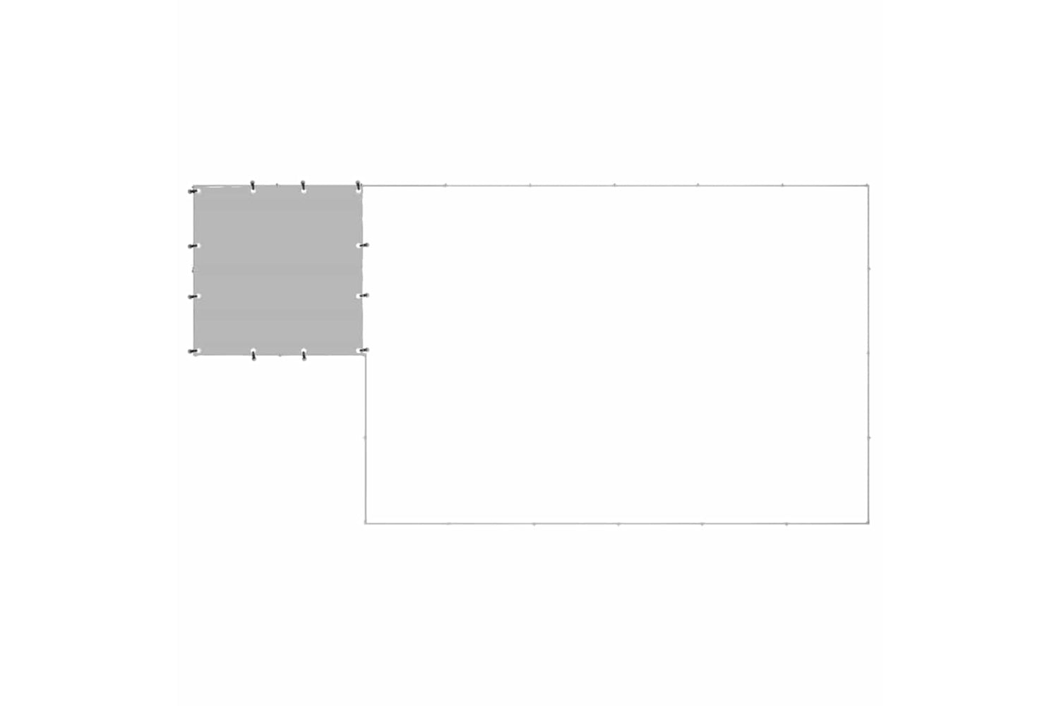 Vidaxl 3082209 Dog Kennel Silver 8.47 M2 Steel-4