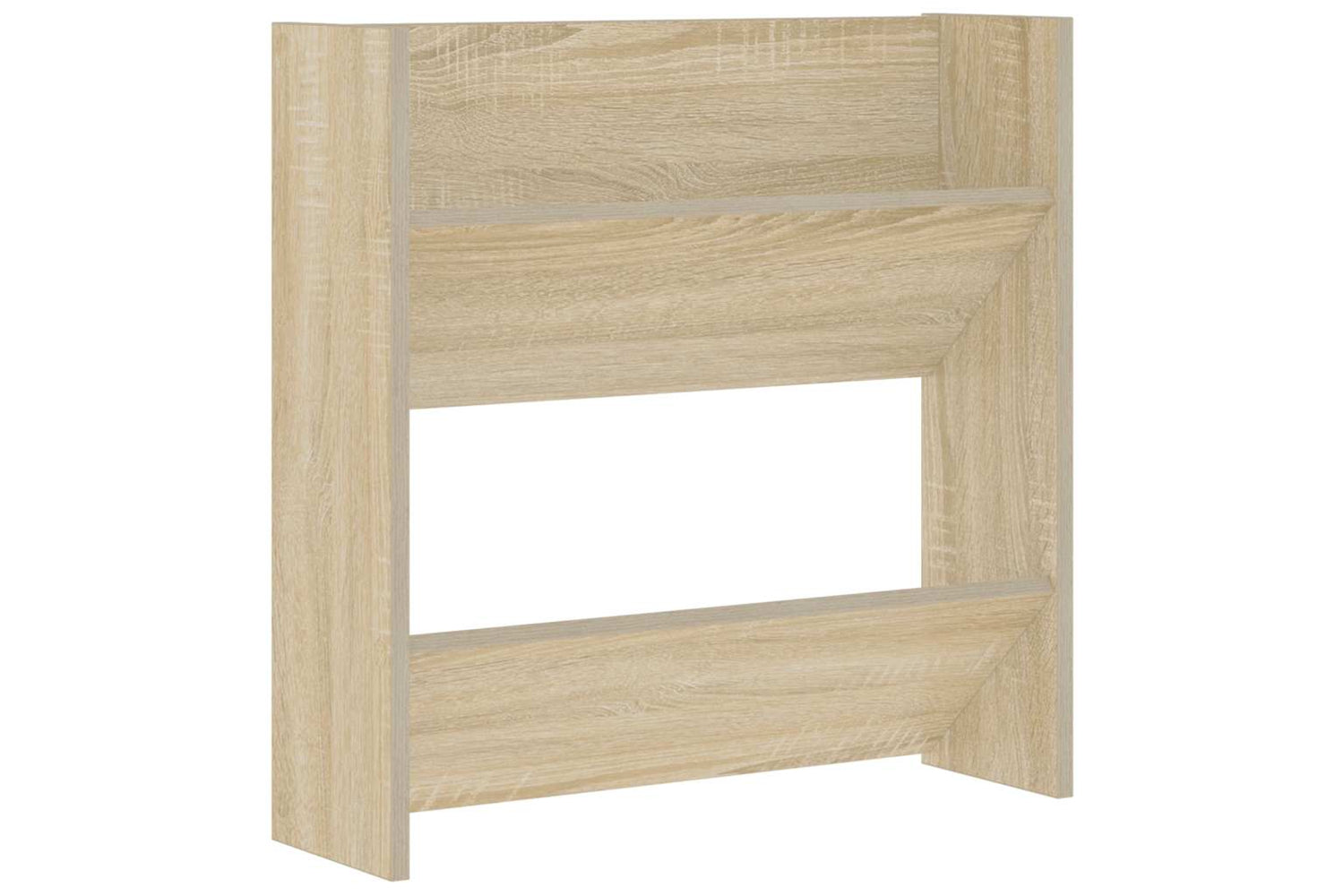 Vidaxl 806724 Wall Shoe Cabinets 2 Pcs Sonoma Oak 60x18x60cm Engineered Wood-4