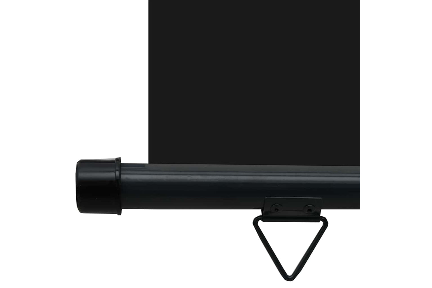 vidaXL Balcony Side Awning 85x250cm Black-8
