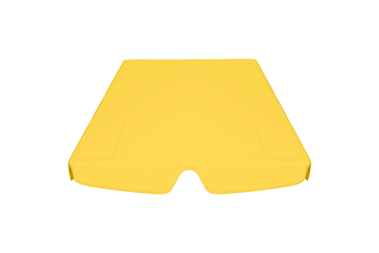 Vidaxl Replacement Canopy For Garden Swing Yellow 150/130x105/70 Cm-3