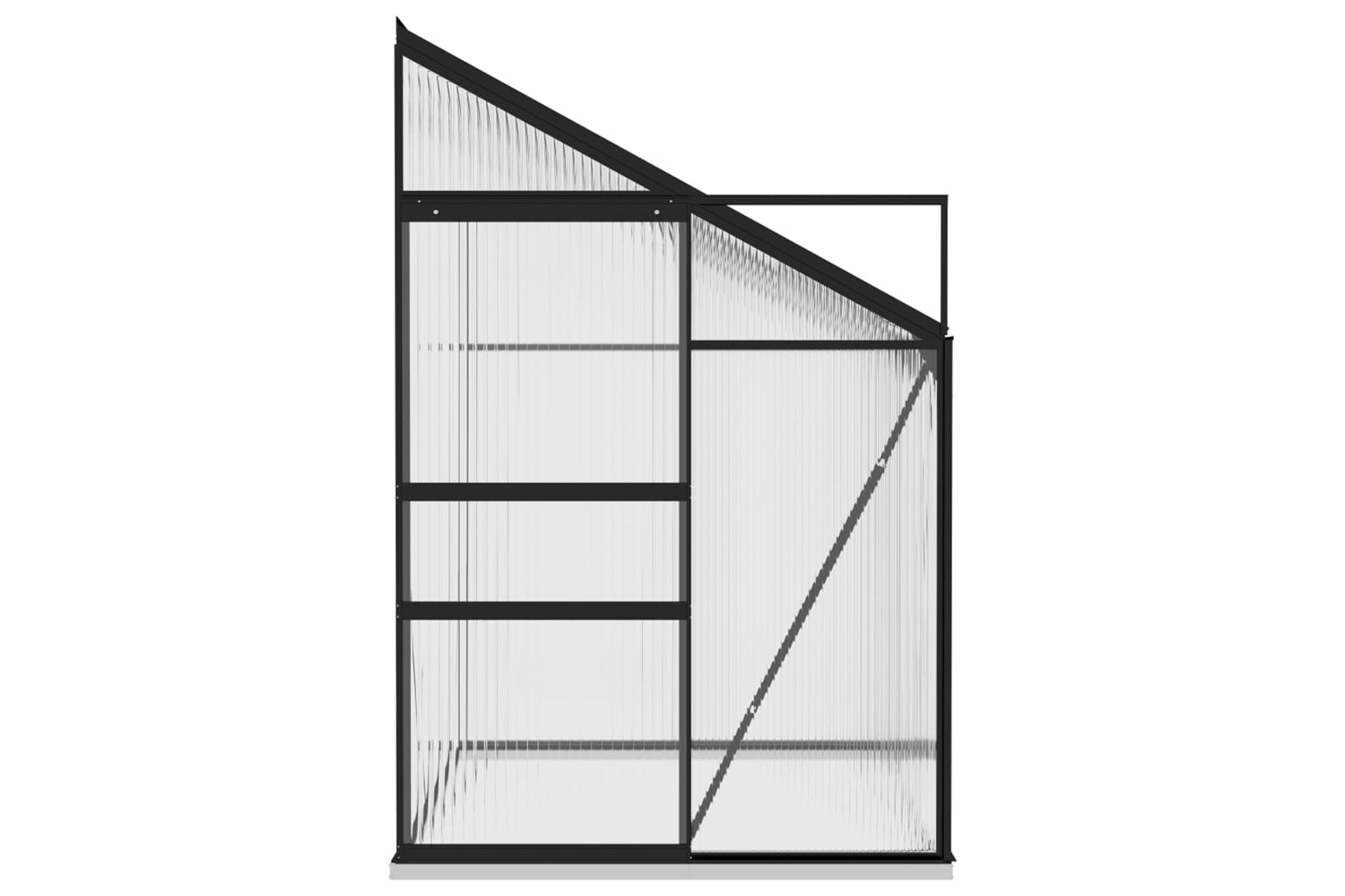 vidaXL 312050 Greenhouse Anthracite Aluminium 3.97 MÃƒÂ¢Ã‚Â³-3