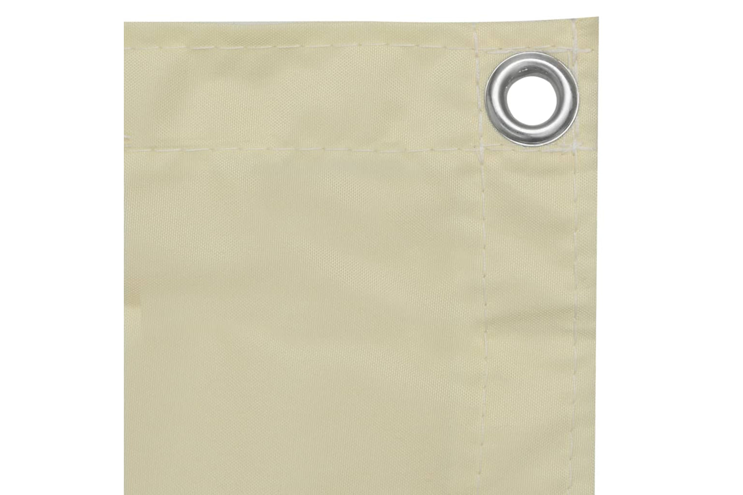 vidaXL 134956 Balcony Screen Cream 120x300cm Oxford Fabric-3