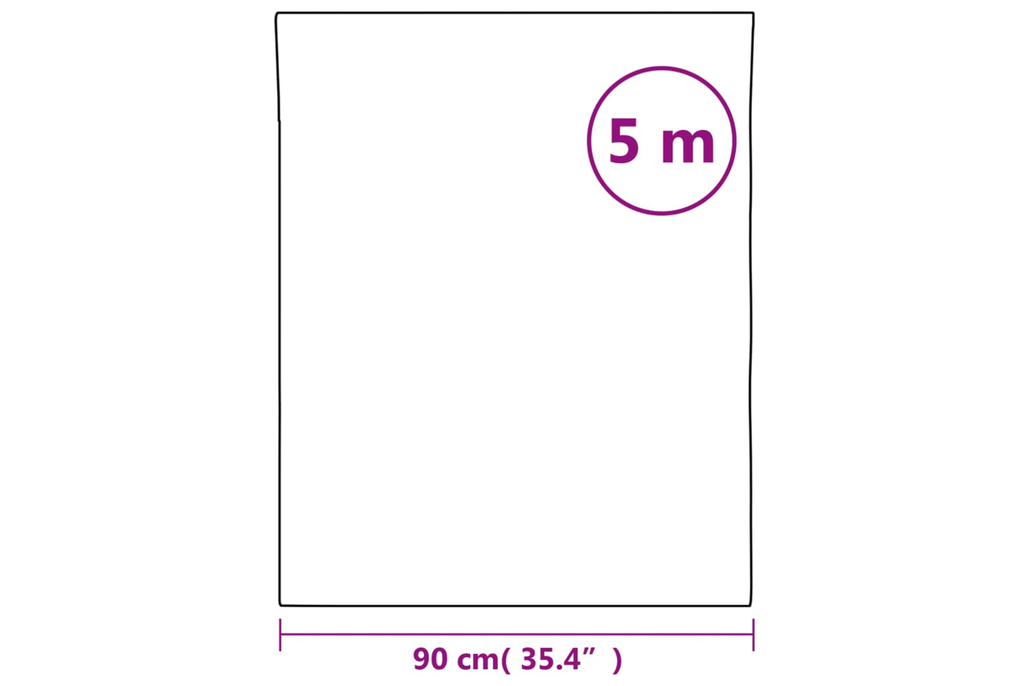 vidaXL 155772 Furniture Sticker Self-adhesive Matte Black 90x500cm Pvc-7