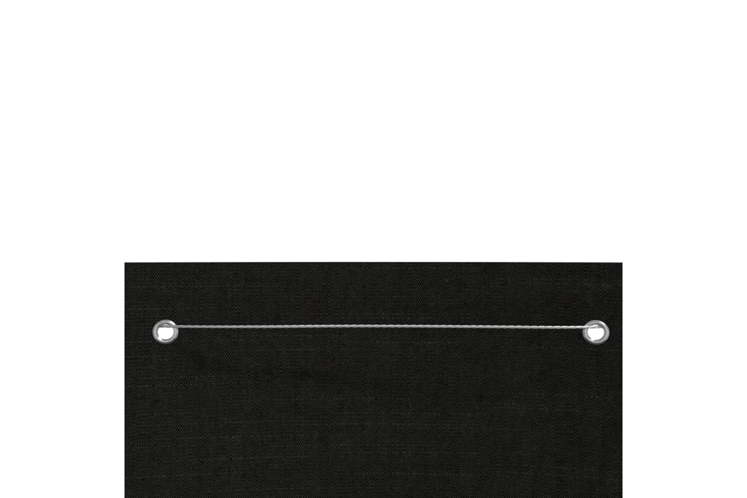 vidaXL 148556 Balcony Screen Black 140x240cm Oxford Fabric-3