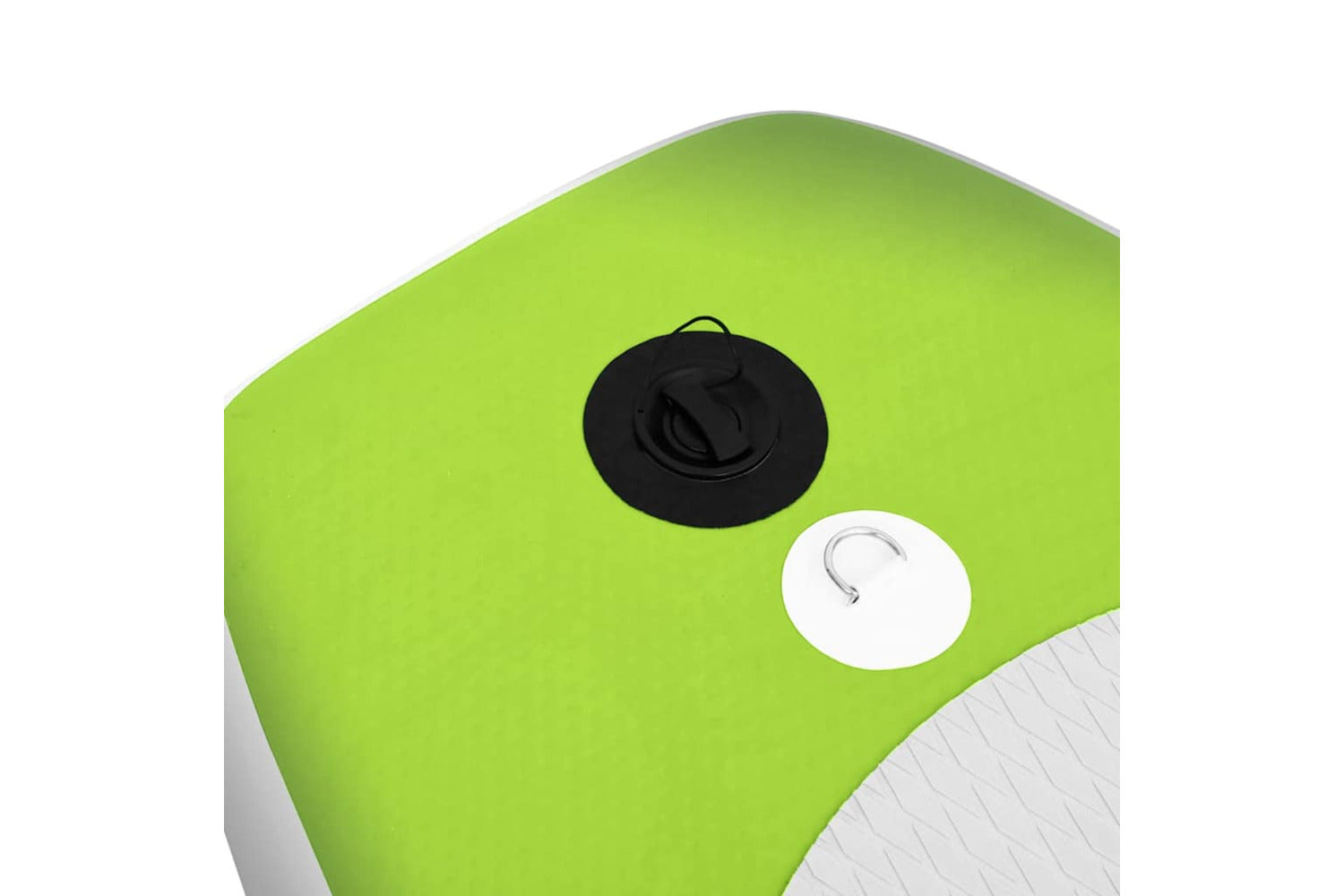 Vidaxl Inflatable Stand Up Paddle Board Set Green 300x76x10 Cm-5