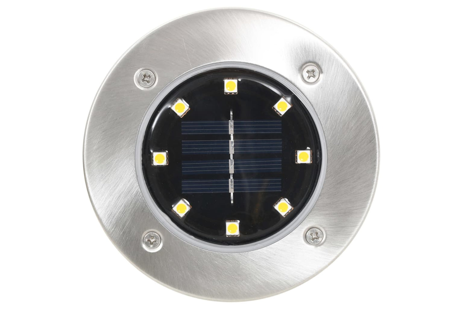 Vidaxl 44416 Solar Ground Lights 8 Pcs Led Lights White-3