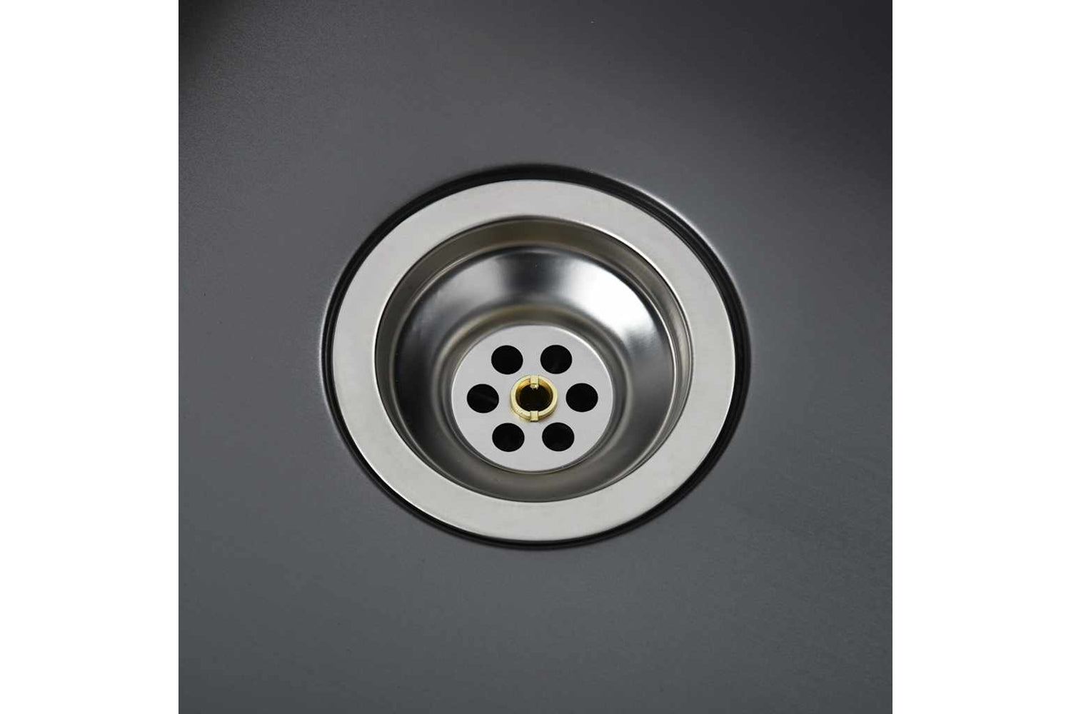 Vidaxl 51523 Handmade Kitchen Sink Black Stainless Steel-8