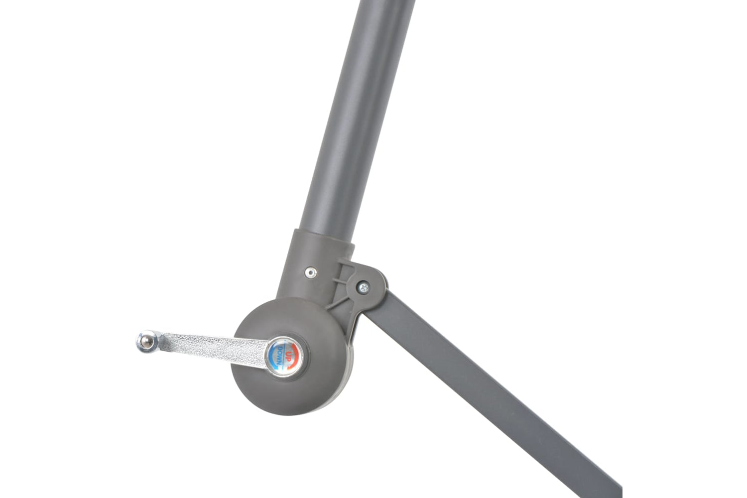 vidaXL 313755 Cantilever Umbrella With Aluminium Pole Terracotta 300cm-7