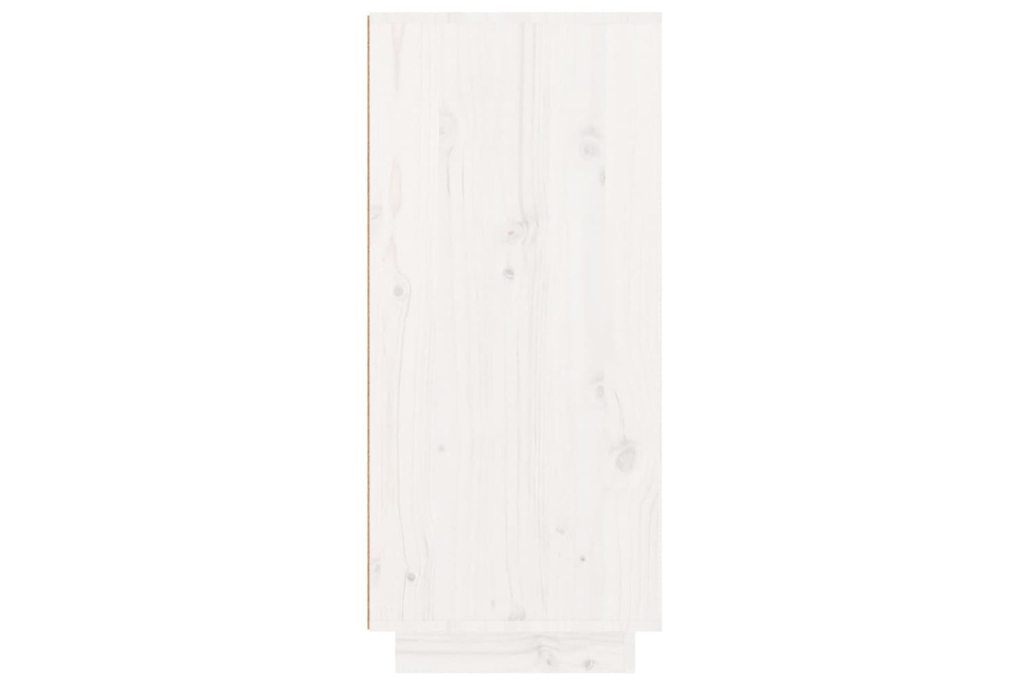 vidaXL 813531 Shoe Cabinet White 60x35x80cm Solid Wood Pine-5