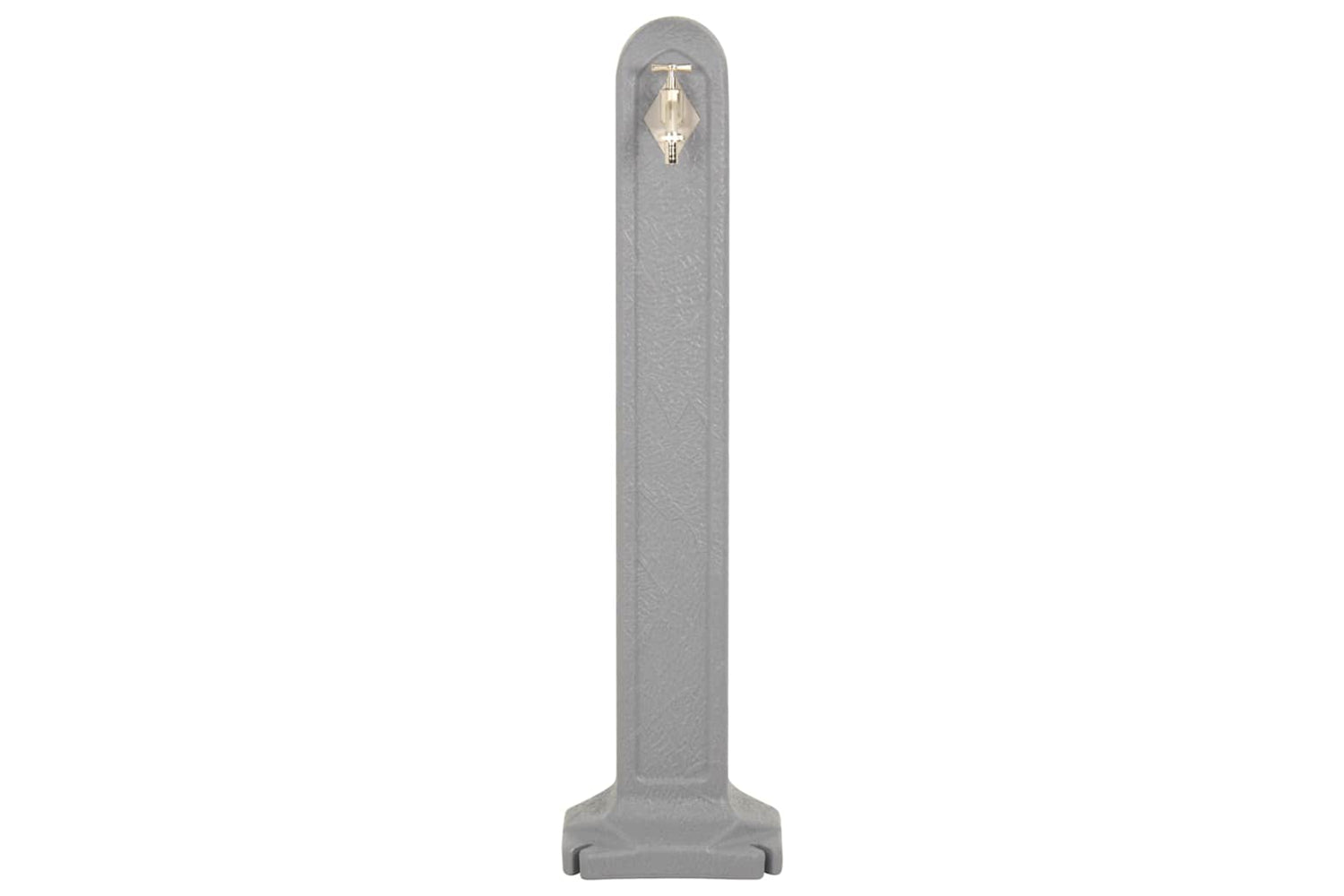 Vidaxl 316183 Garden Tanker With Faucet Light Grey Stone Look-2