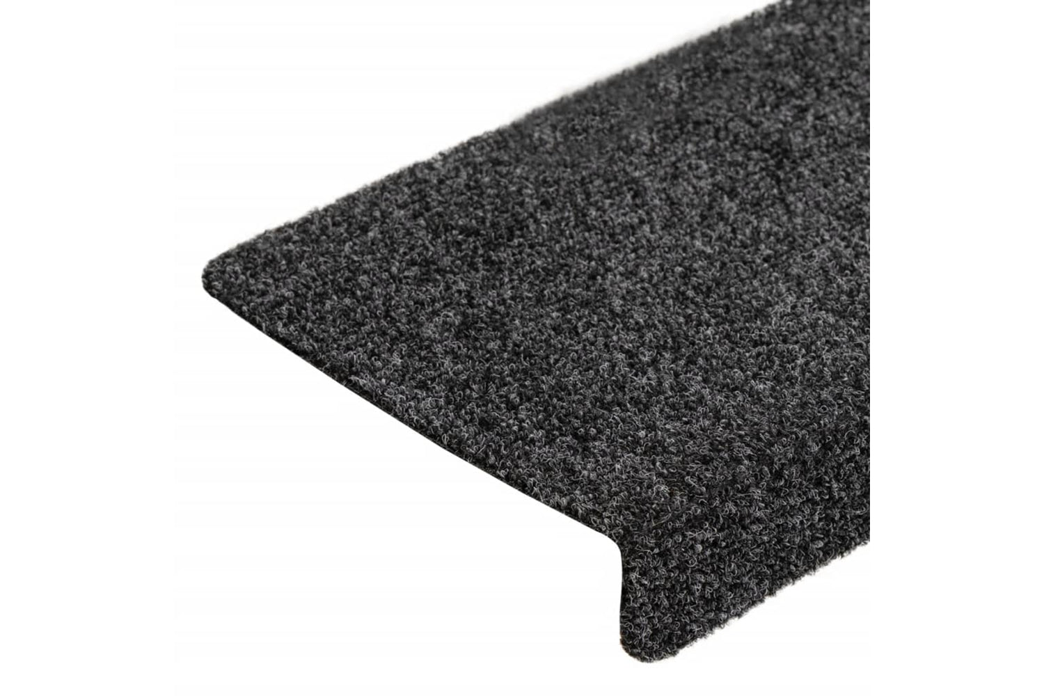vidaXL Stair Mats 10 Pcs Grey 65x21x4cm Needle Punch-5
