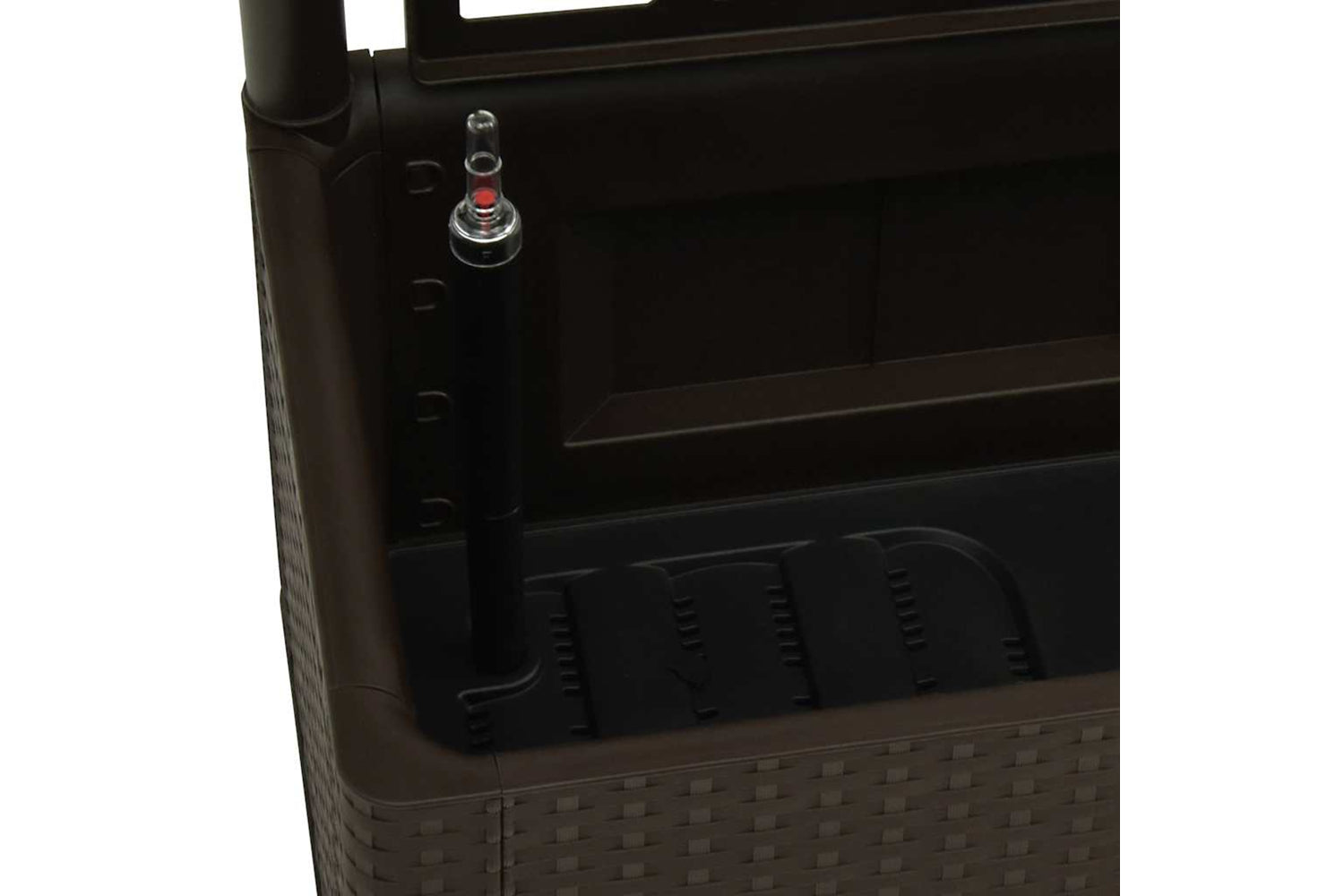 Vidaxl 313968 Garden Raised Bed With Trellis And Self Watering System Mocha-6