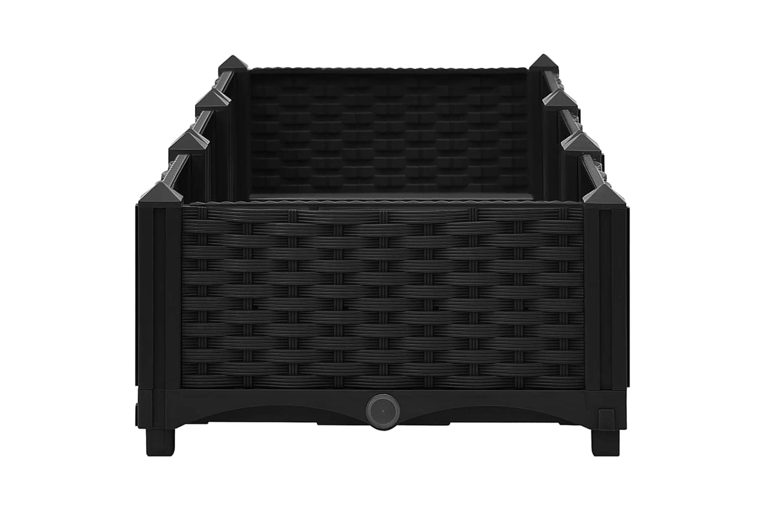 vidaXL Raised Bed 120x40x23cm Polypropylene-4