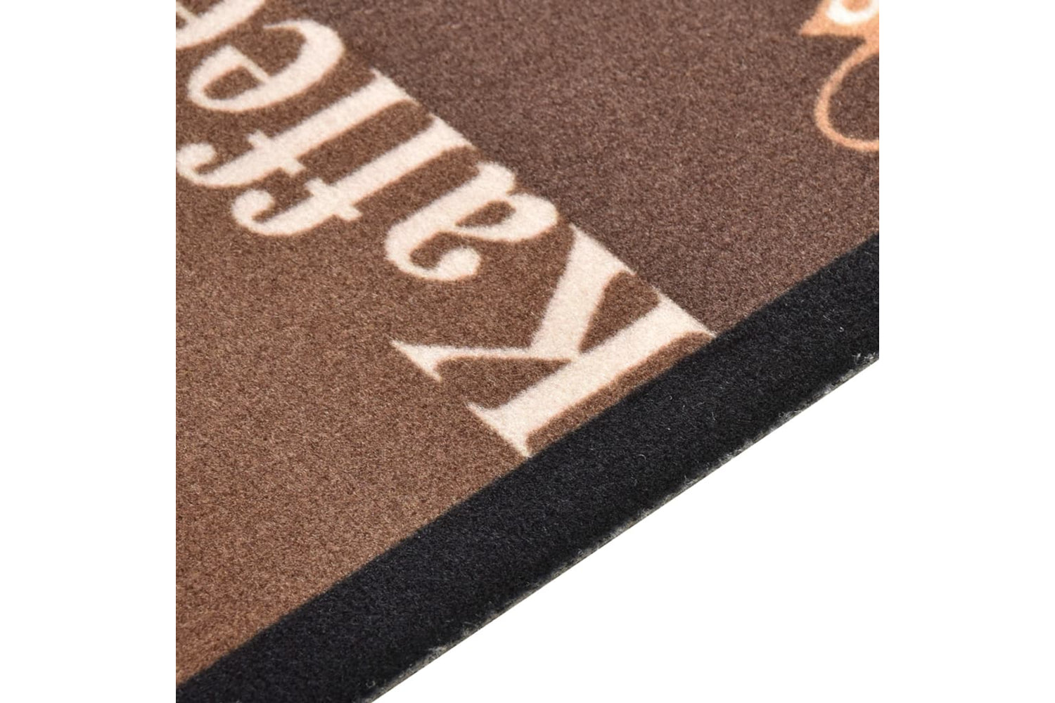 vidaXL 315972 Kitchen Carpet Washable Coffee Brown 60x300cm-4