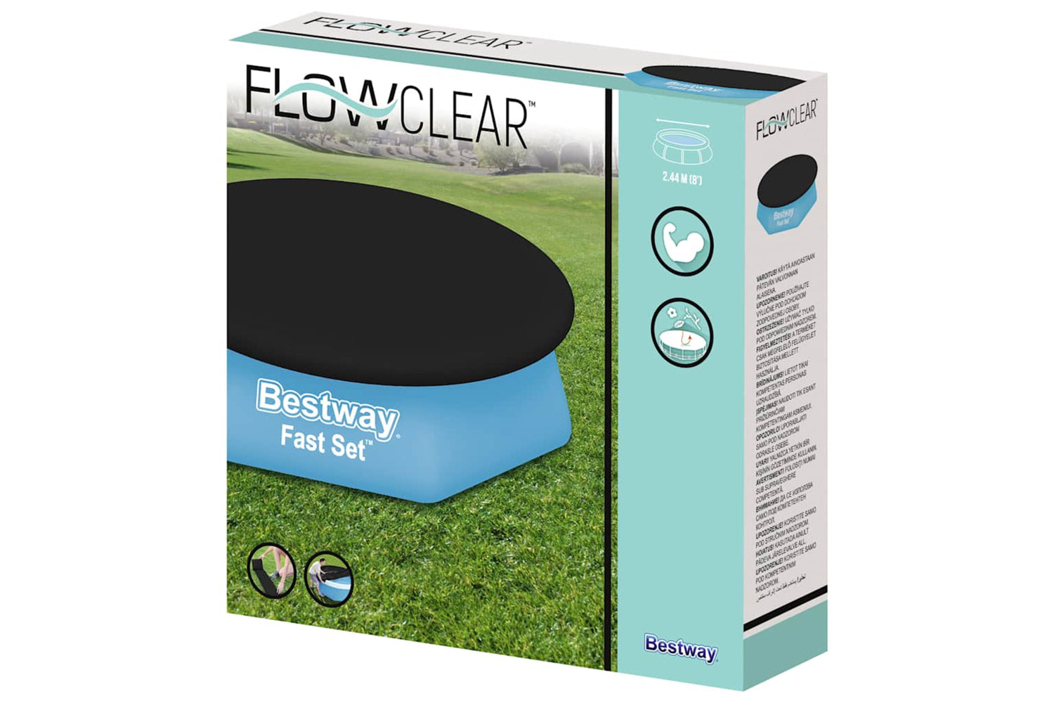 Bestway 92881 Flowclear Fast Set Pool Cover 240 Cm-3
