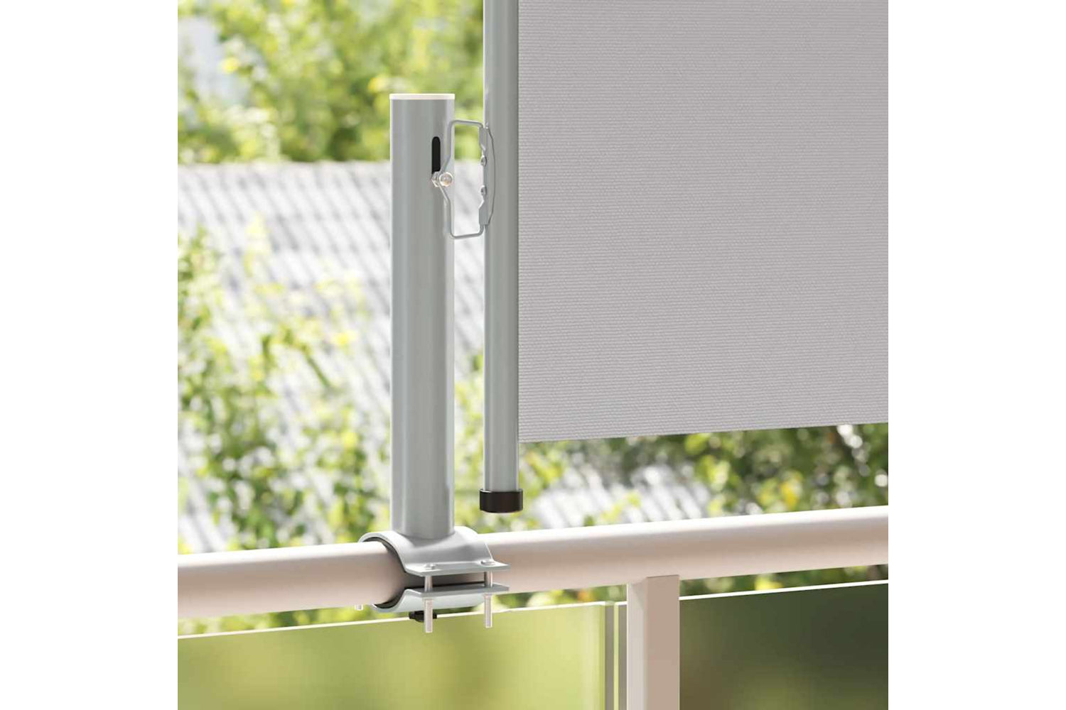 vidaXL 48354 Patio Retractable Side Awning 60x300cm Grey-2