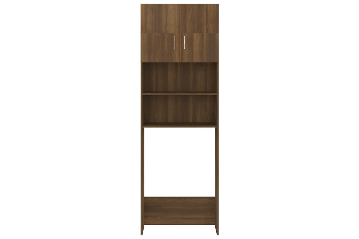 Vidaxl Washing Machine Cabinet Brown Oak 64x25.5x190 Cm-2