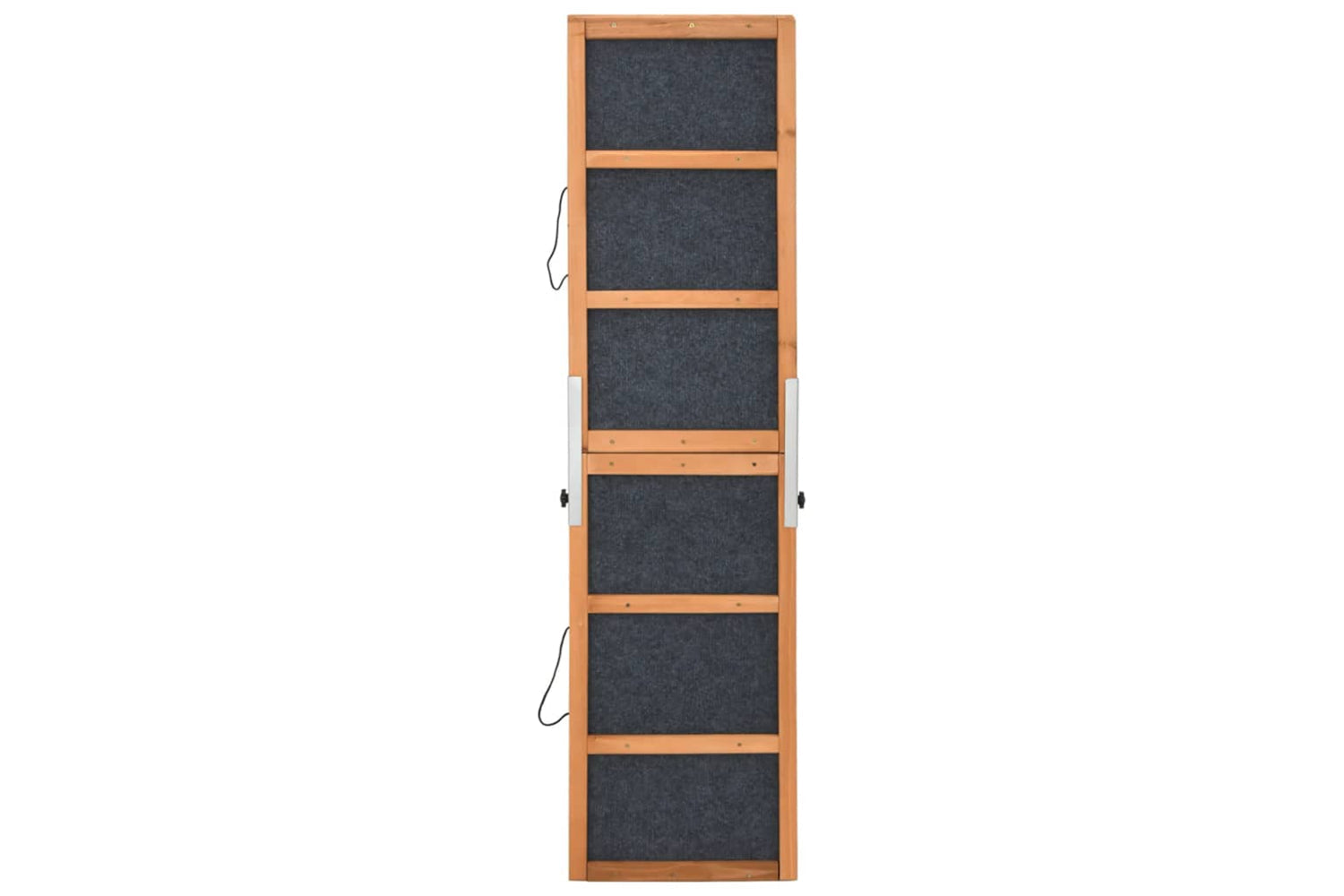 Vidaxl Dog Ramp Grey 120x30 Cm Solid Wood Fir-4