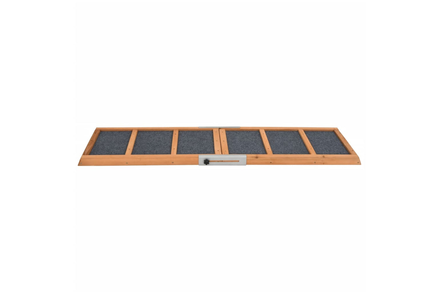 Vidaxl Dog Ramp Grey 120x30 Cm Solid Wood Fir-5