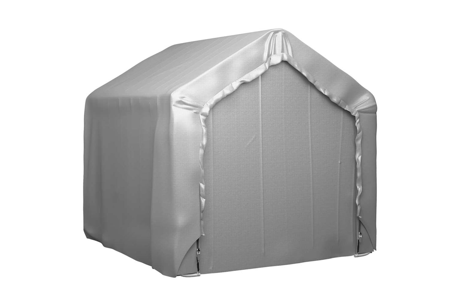 vidaXL 148633 Storage Tent Grey 180x180cm Galvanised Steel-5