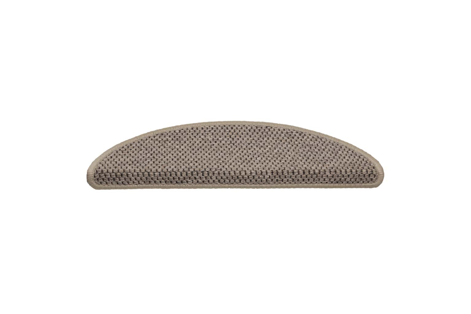vidaXL 326866 Stair Mats Self-adhesive Sisal-look 15 Pcs 56x17x3cm Dark Beige-3