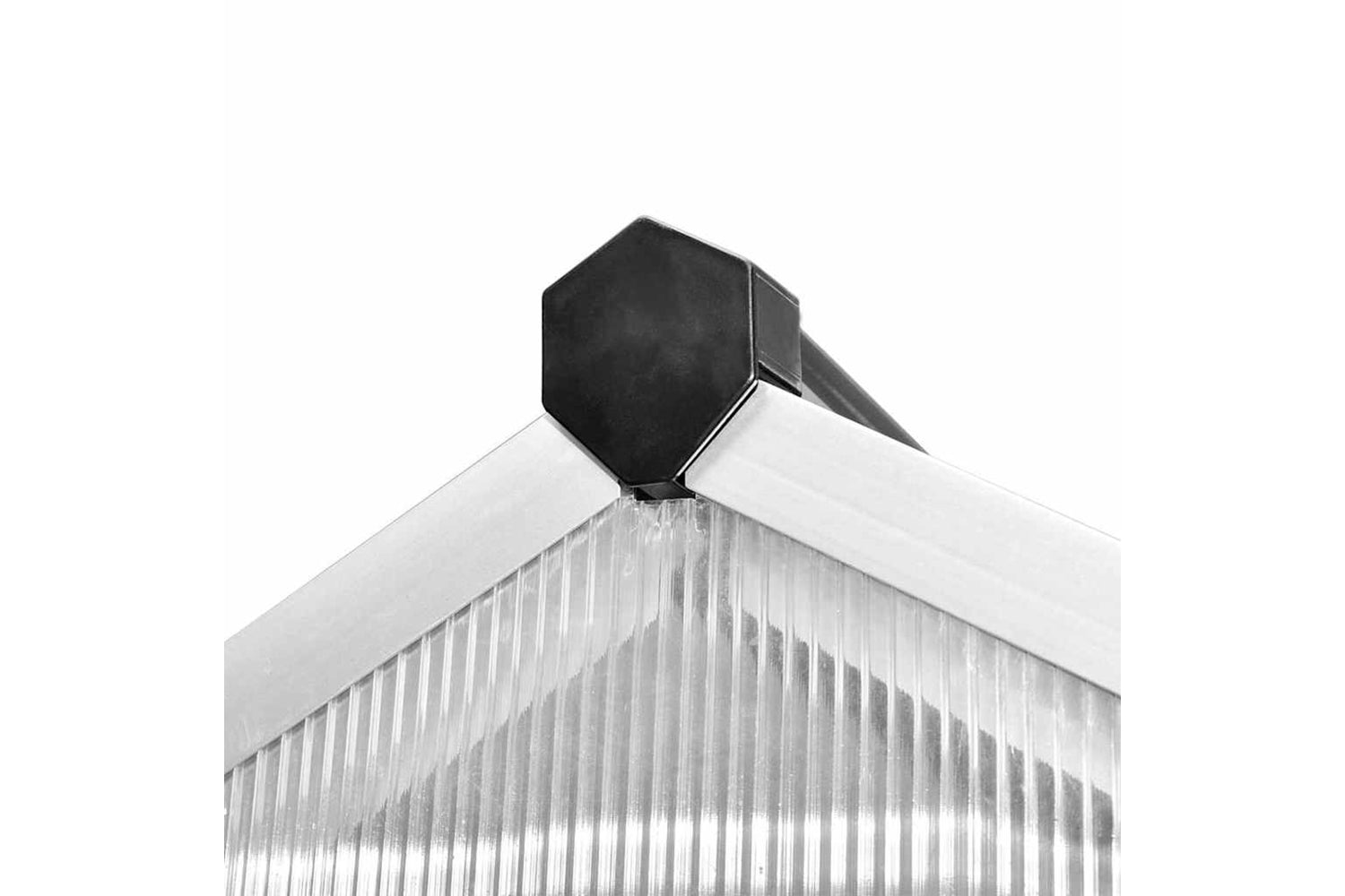 Vidaxl Reinforced Aluminium Greenhouse With Base Frame 9.025 MÂ²-7