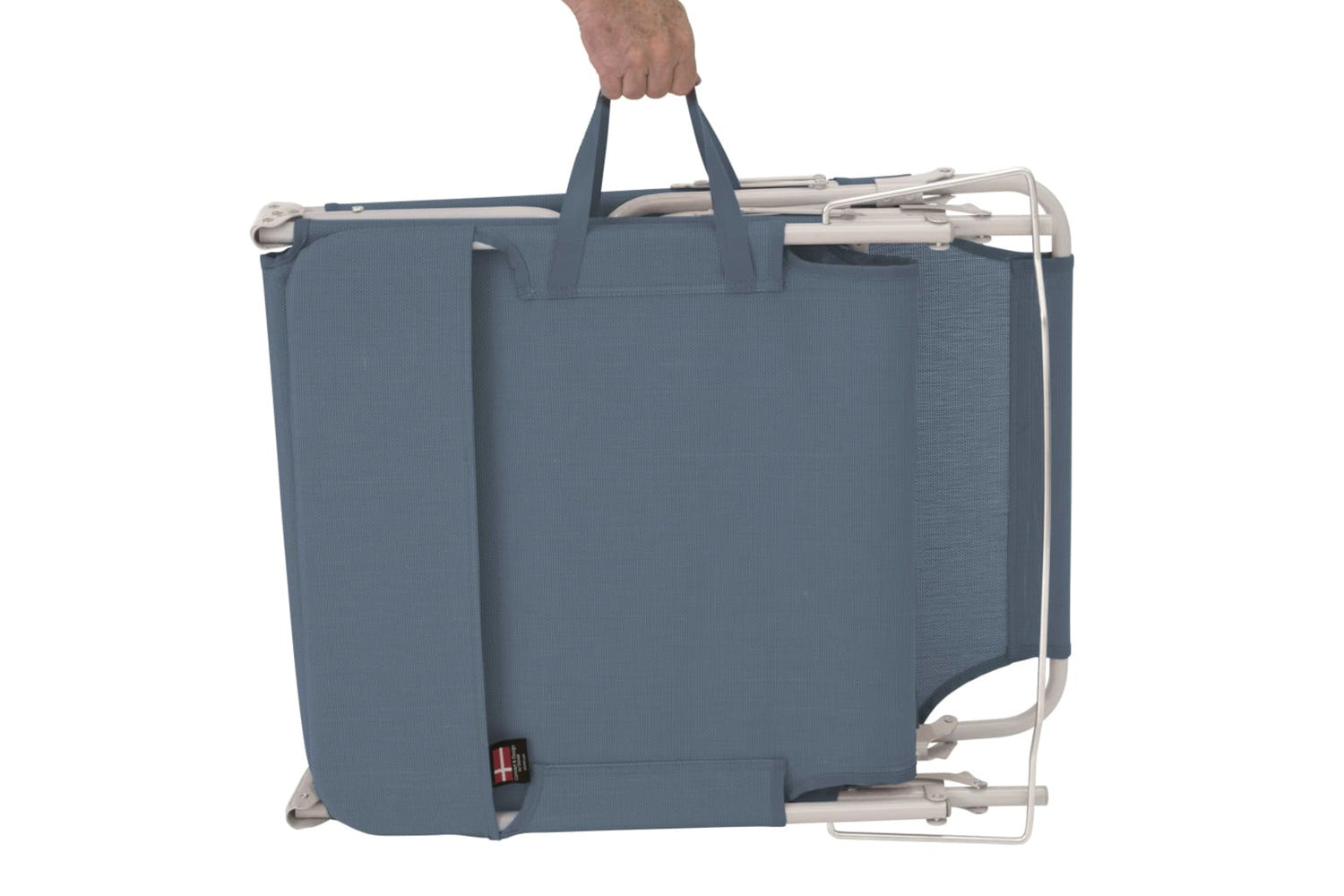 Outwell 428238 Folding Sunlounger Tenby Ocean Blue-3