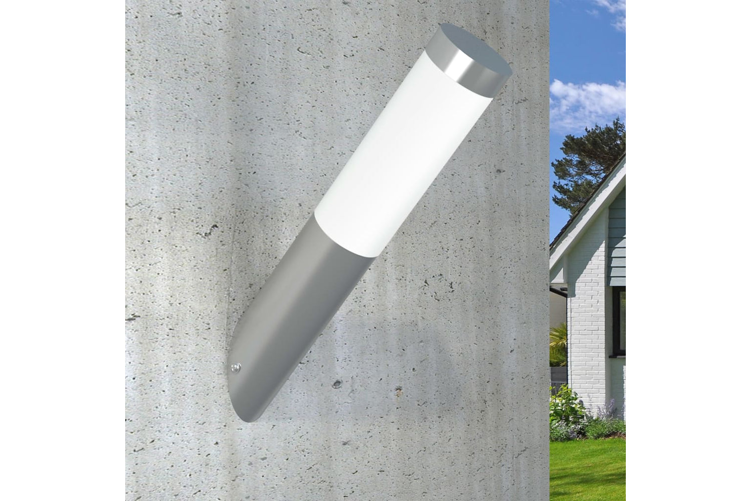 Vidaxl 40372 Wall Lamp Waterproof Stainless Steel 60 W-7