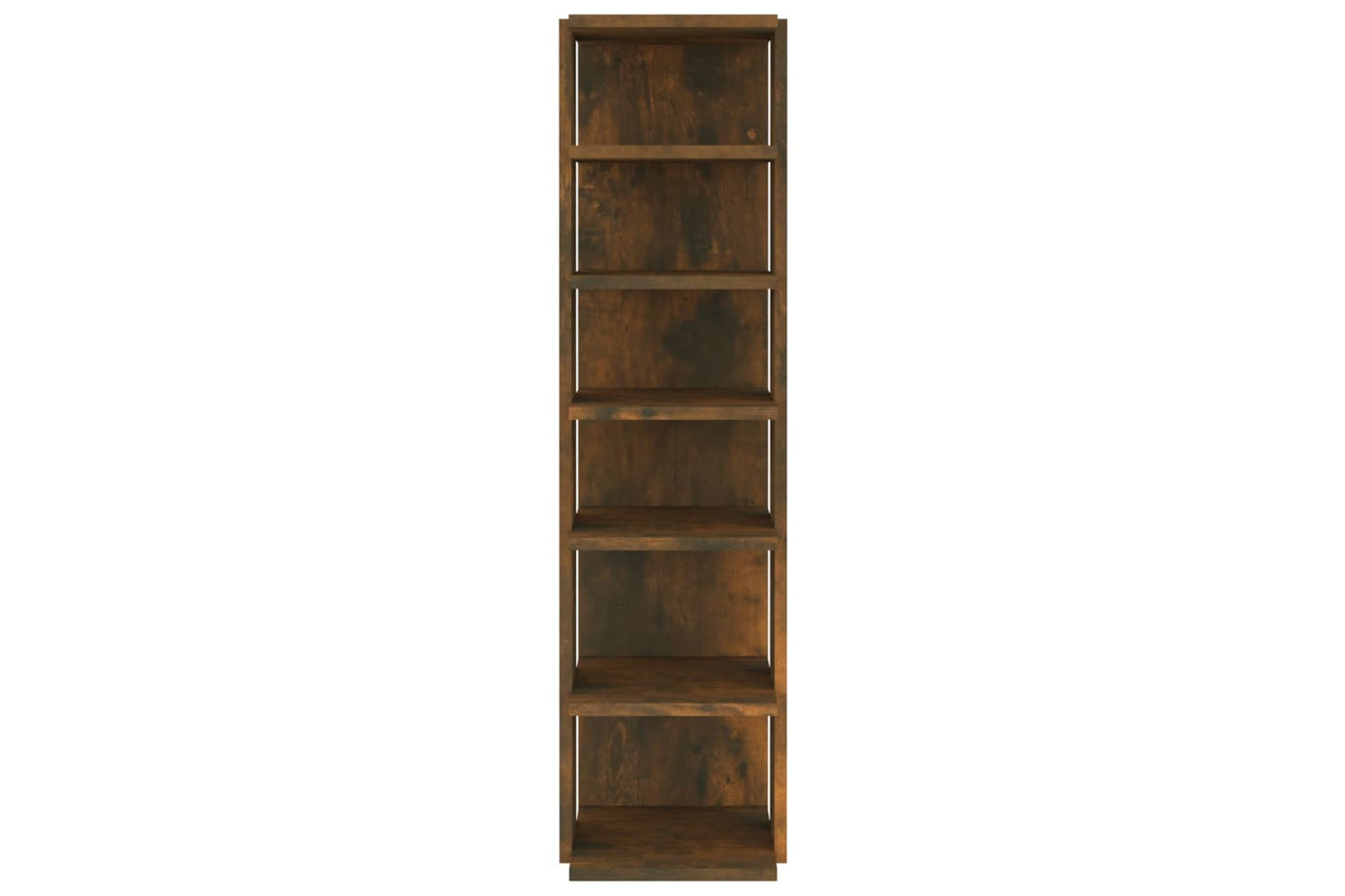 vidaXL 815973 Shoe Racks 2 Pcs Smoked Oak 27.5x27x102cm Engineered Wood-3