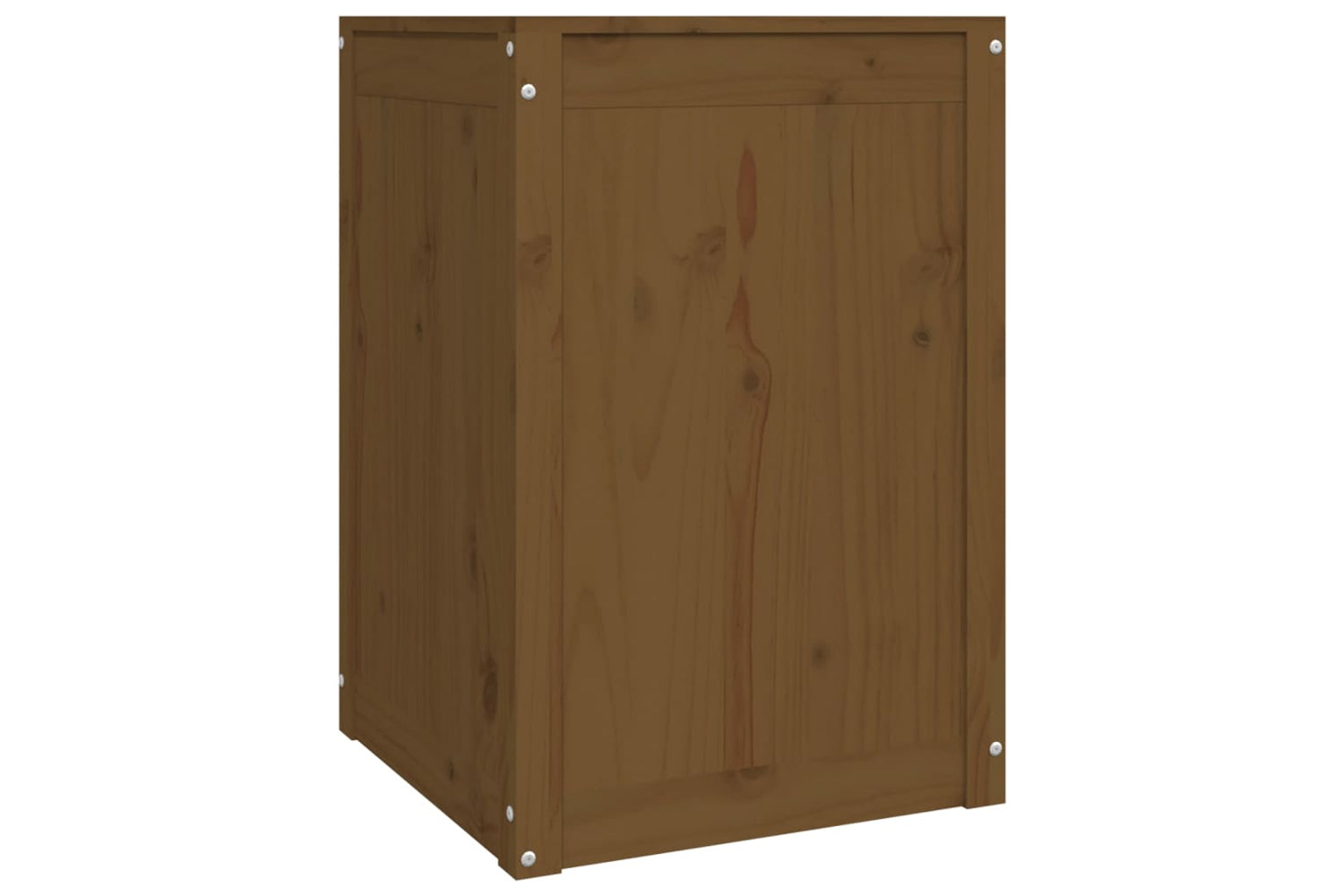 vidaXL 823567 Laundry Box Honey Brown 44x44x66cm Solid Wood Pine-4