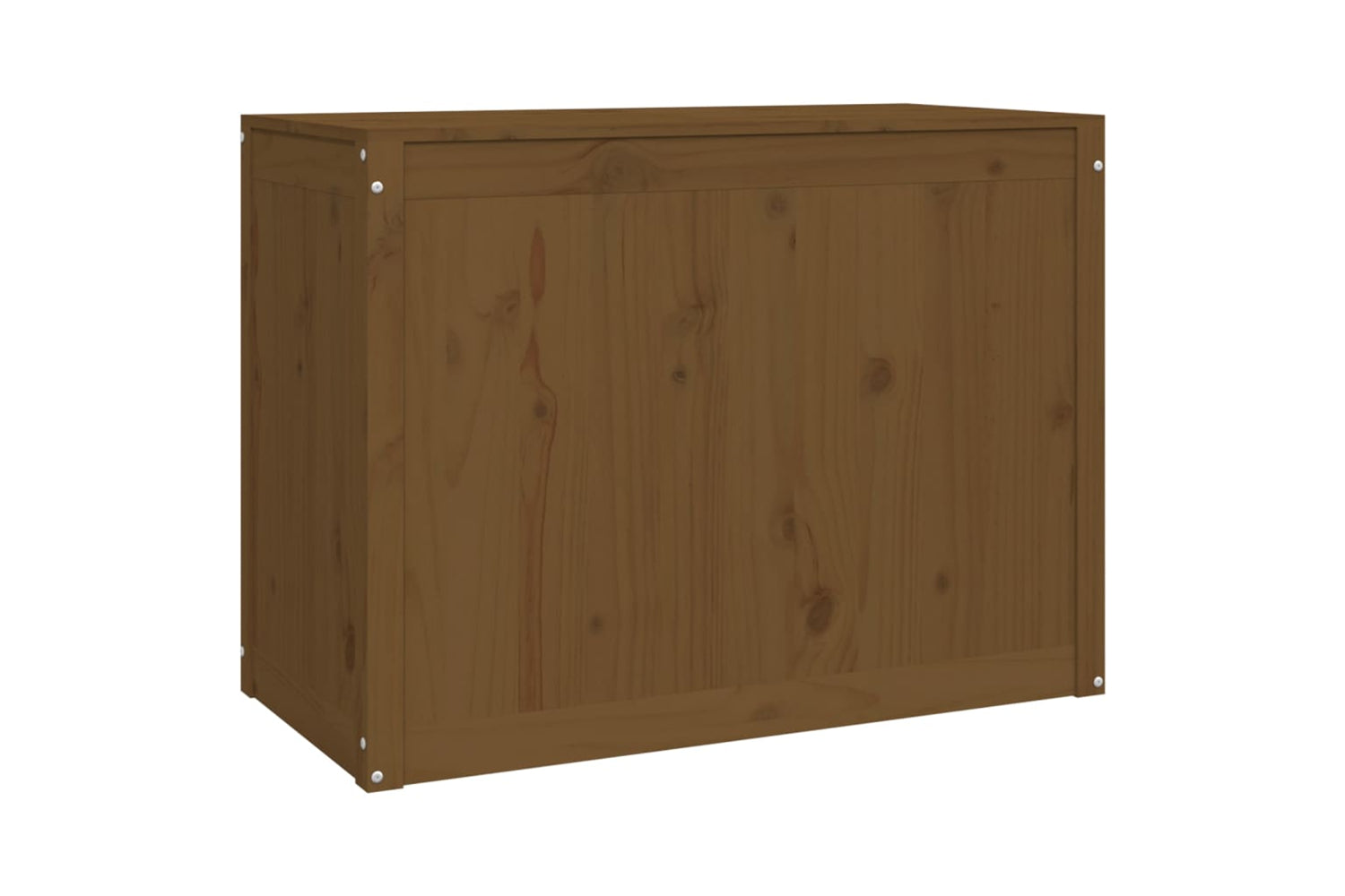 vidaXL 823572 Laundry Box Honey Brown 88.5x44x66cm Solid Wood Pine-4