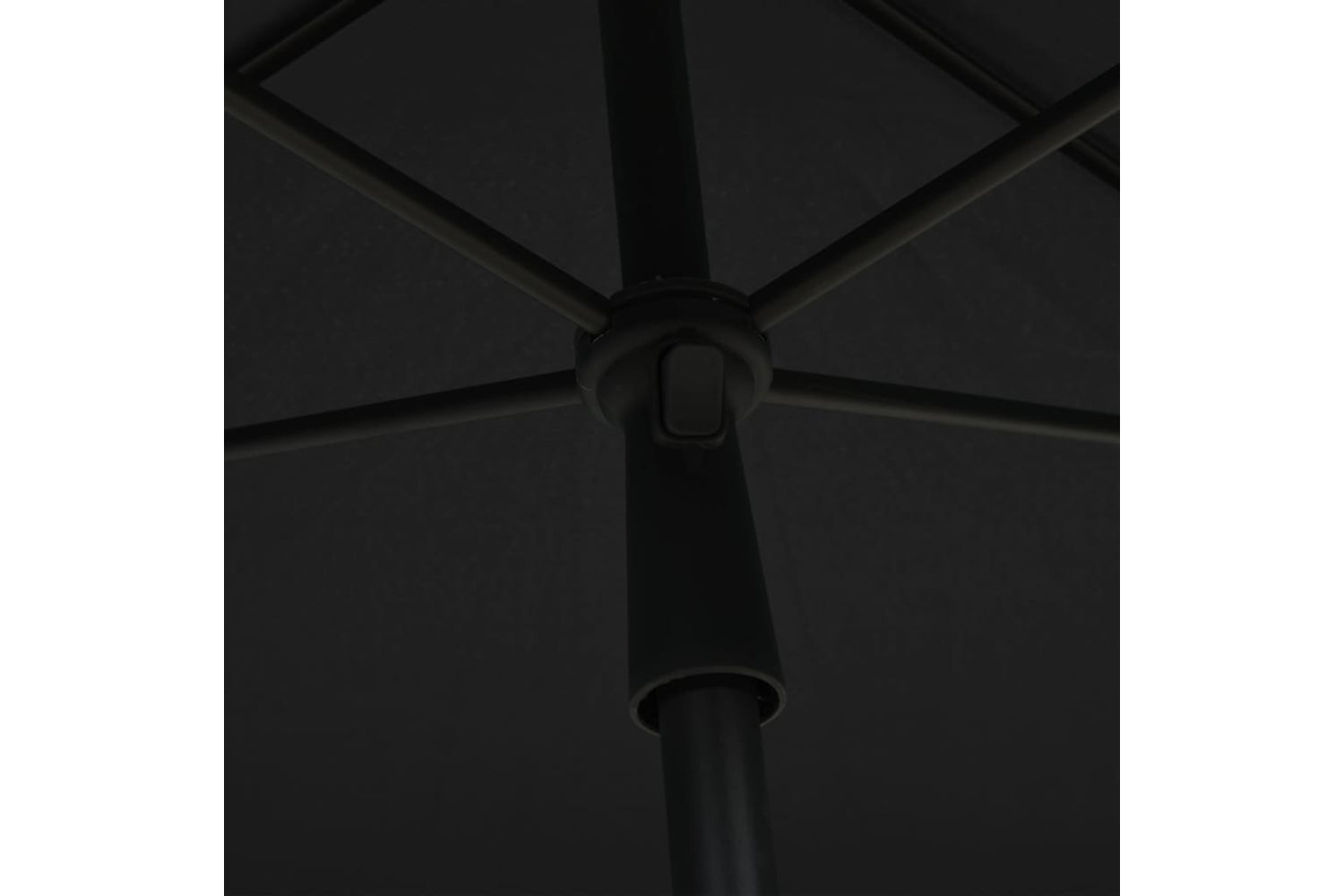 vidaXL 315545 Garden Parasol With Pole 210x140cm Anthracite-5