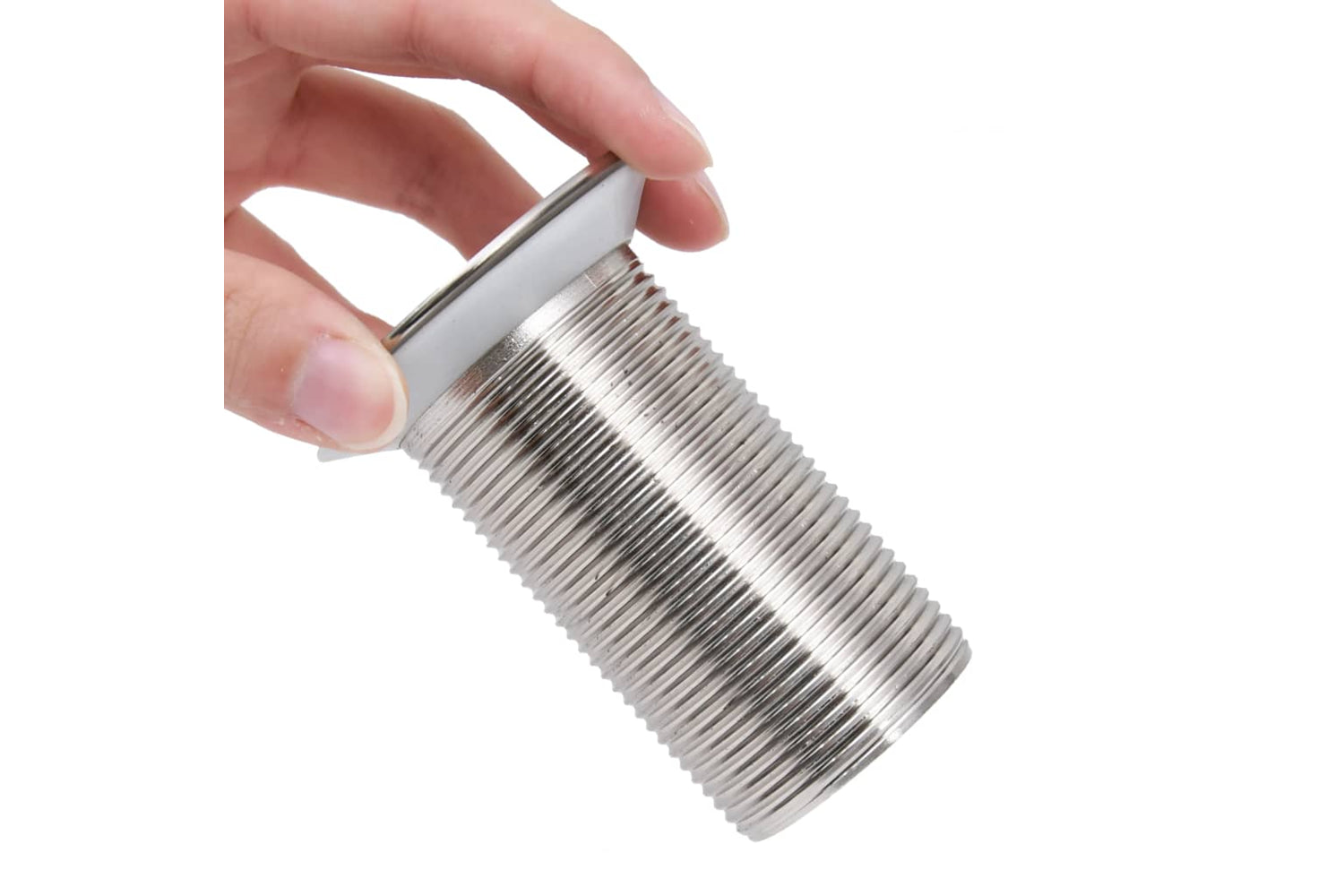 vidaXL 149060 Push Drain Without Overflow Function Chrome 6.4x6.4x9.1cm-5