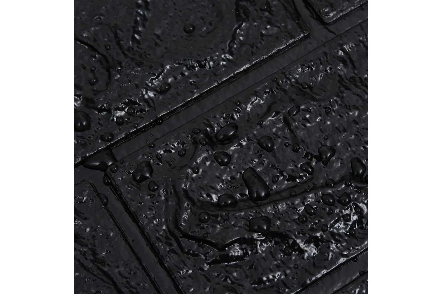 Vidaxl 150724 3d Wallpaper Bricks Self-adhesive 10 Pcs Black-5