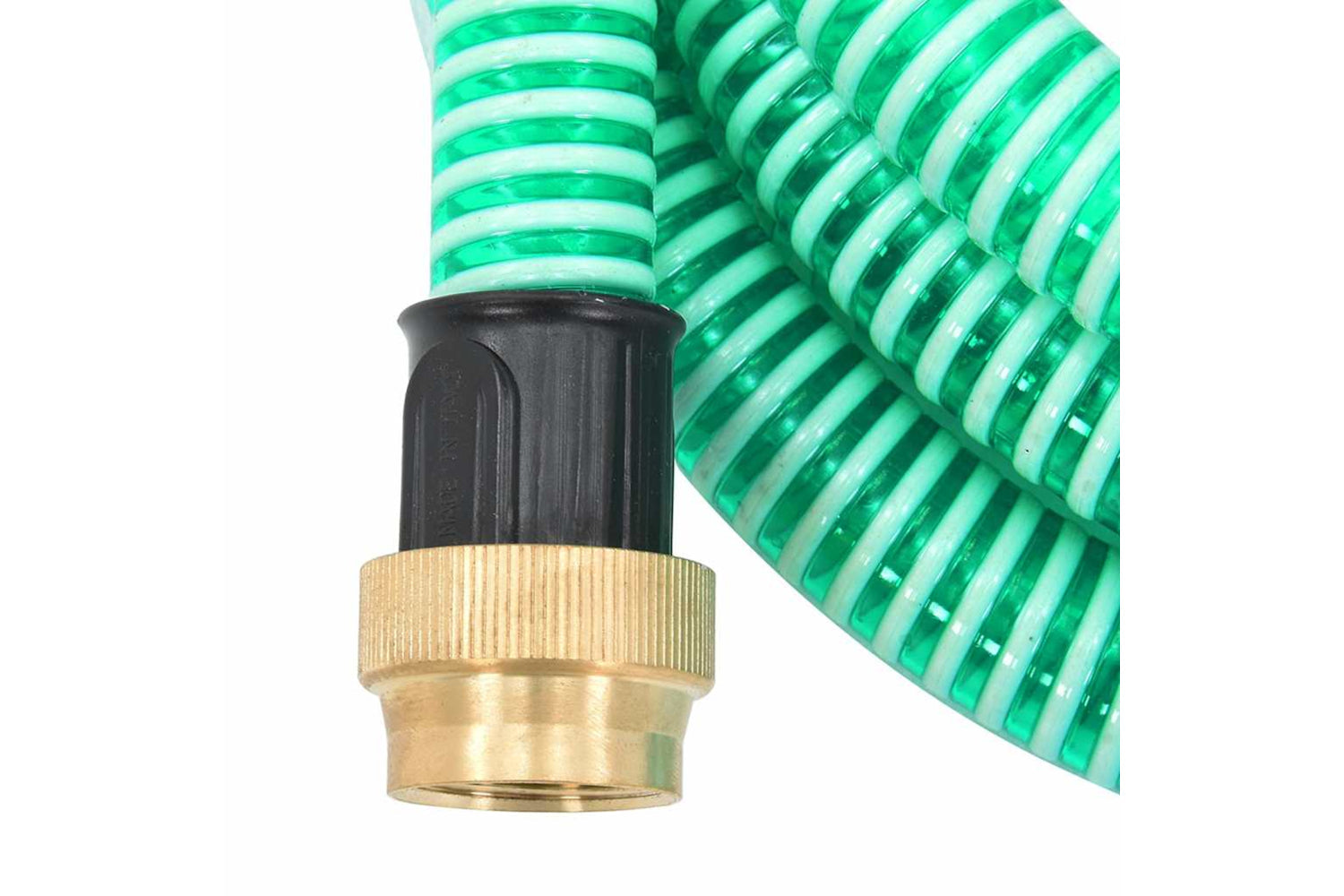 vidaXL 151048 Suction Hose With Brass Connectors 15 M 25mm Green-4