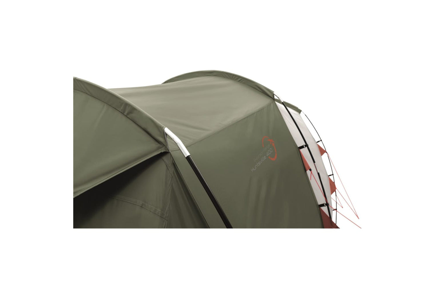 Easy Camp Tunnel Tent Huntsville 400 4-person Green And Cream-5
