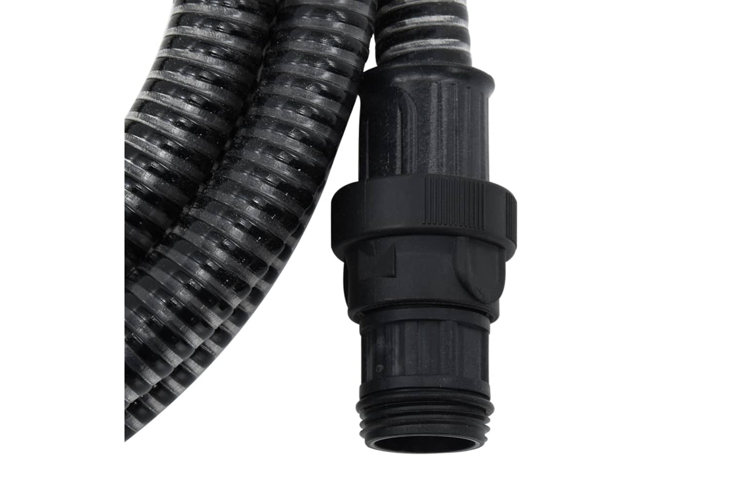 vidaXL 151078 Suction Hose With Pvc Connectors 10 M 22mm Black-4