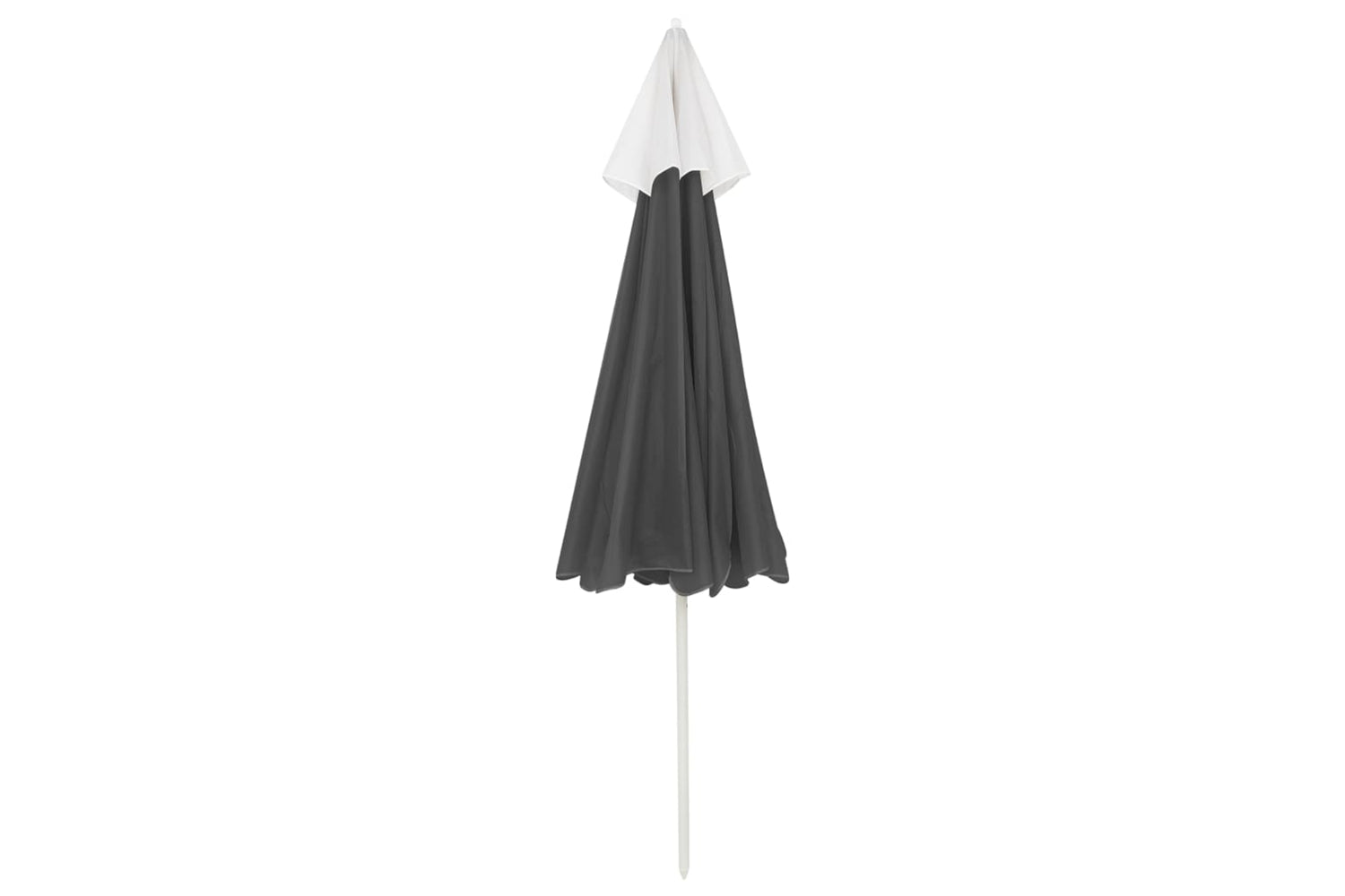 vidaXL 314714 Beach Umbrella Anthracite 240cm-4