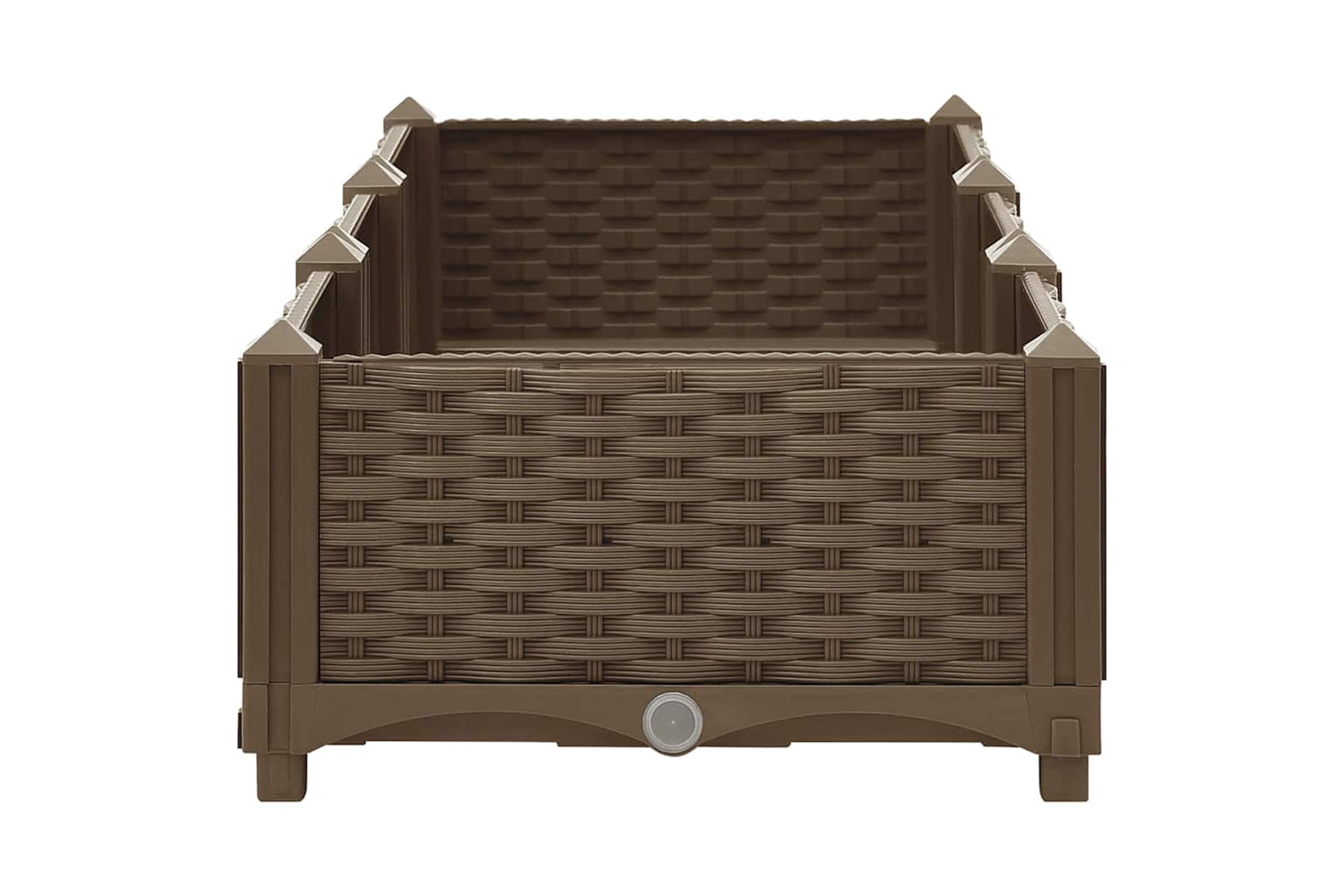 vidaXL Raised Bed 120x40x23cm Polypropylene-4
