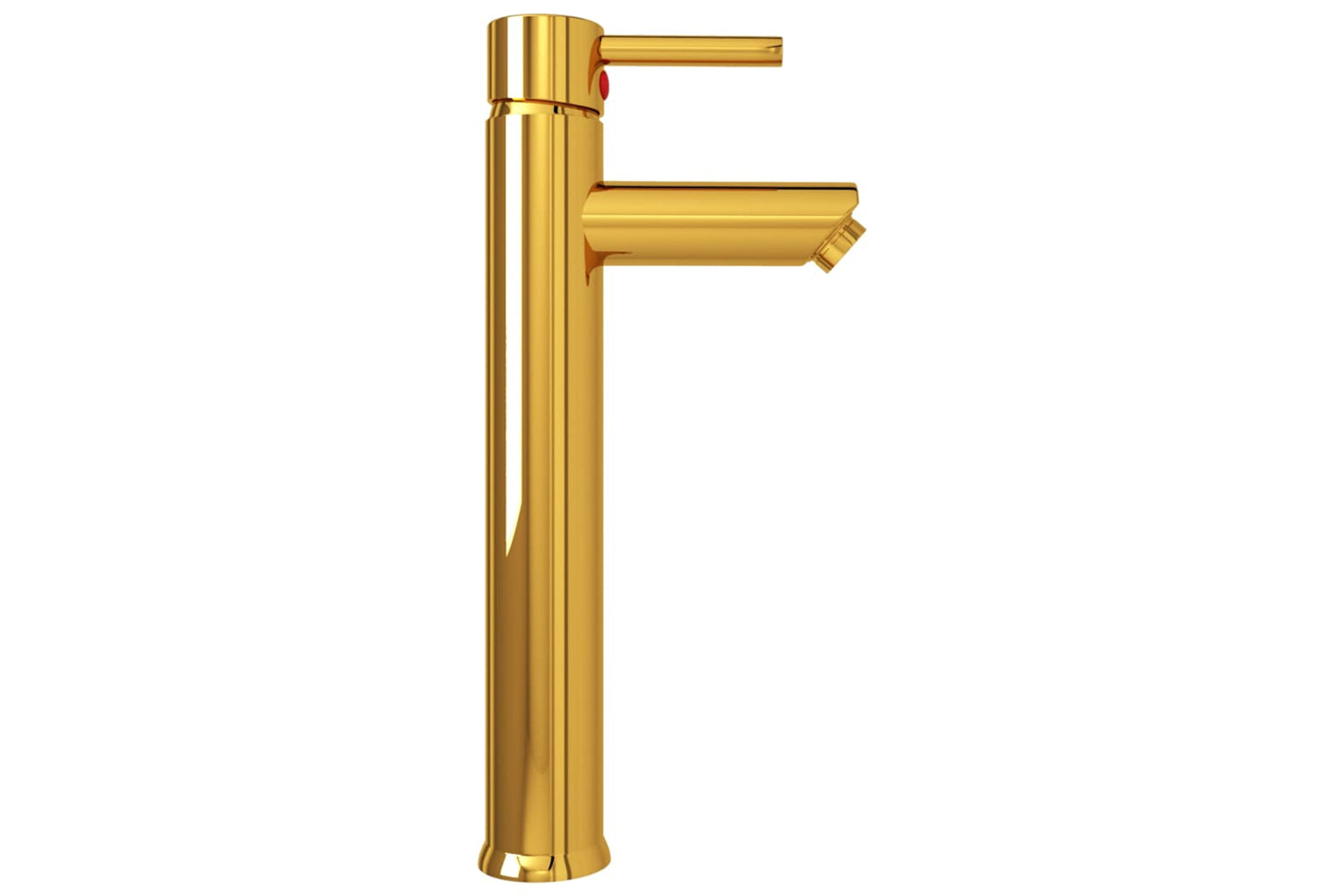 vidaXL 149089 Bathroom Mixer Tap Gold 12x30cm-3