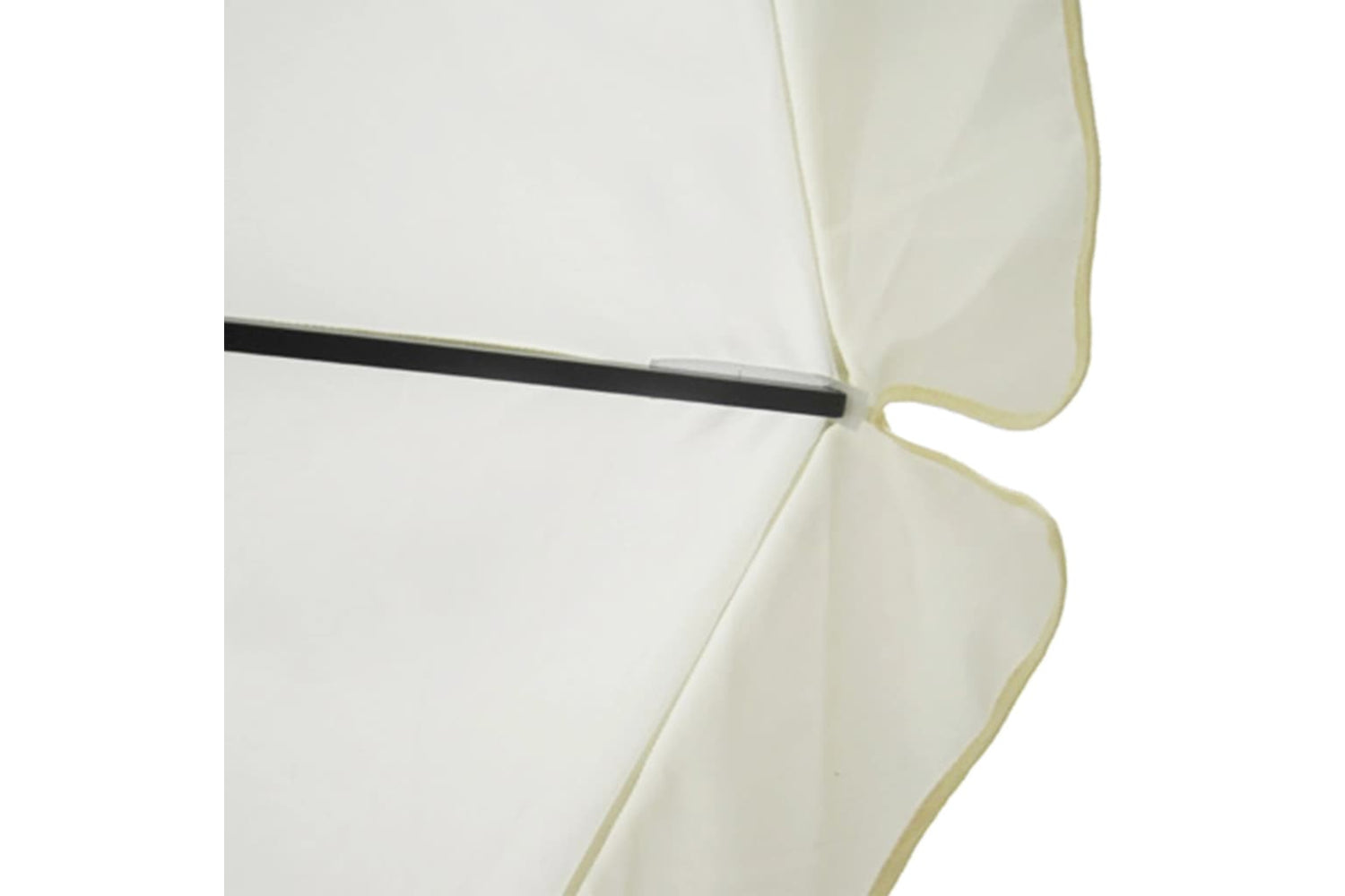 vidaXL 40301 Parasol White Aluminium 500cm-4