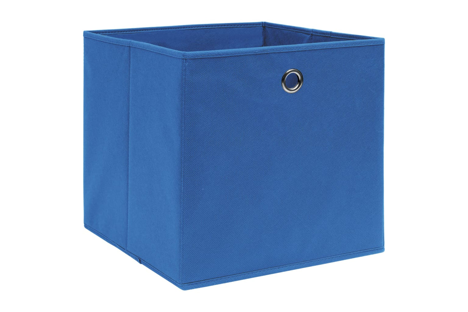 vidaXL 325197 Storage Boxes 10 Pcs Non-woven Fabric 28x28x28cm Blue-2