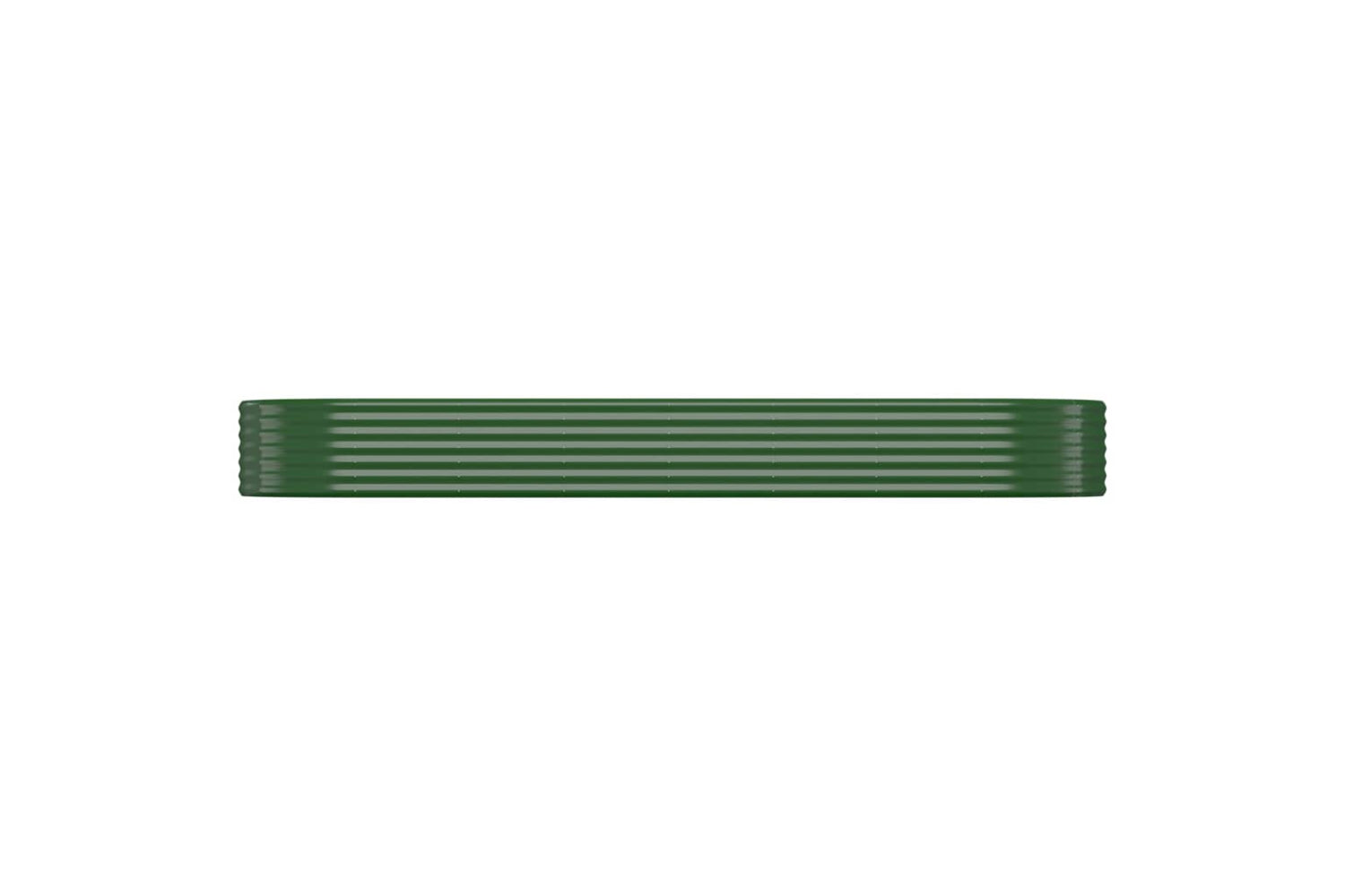 vidaXL 318998 Garden Raised Bed Powder-coated Steel 322x100x36cm Green-2