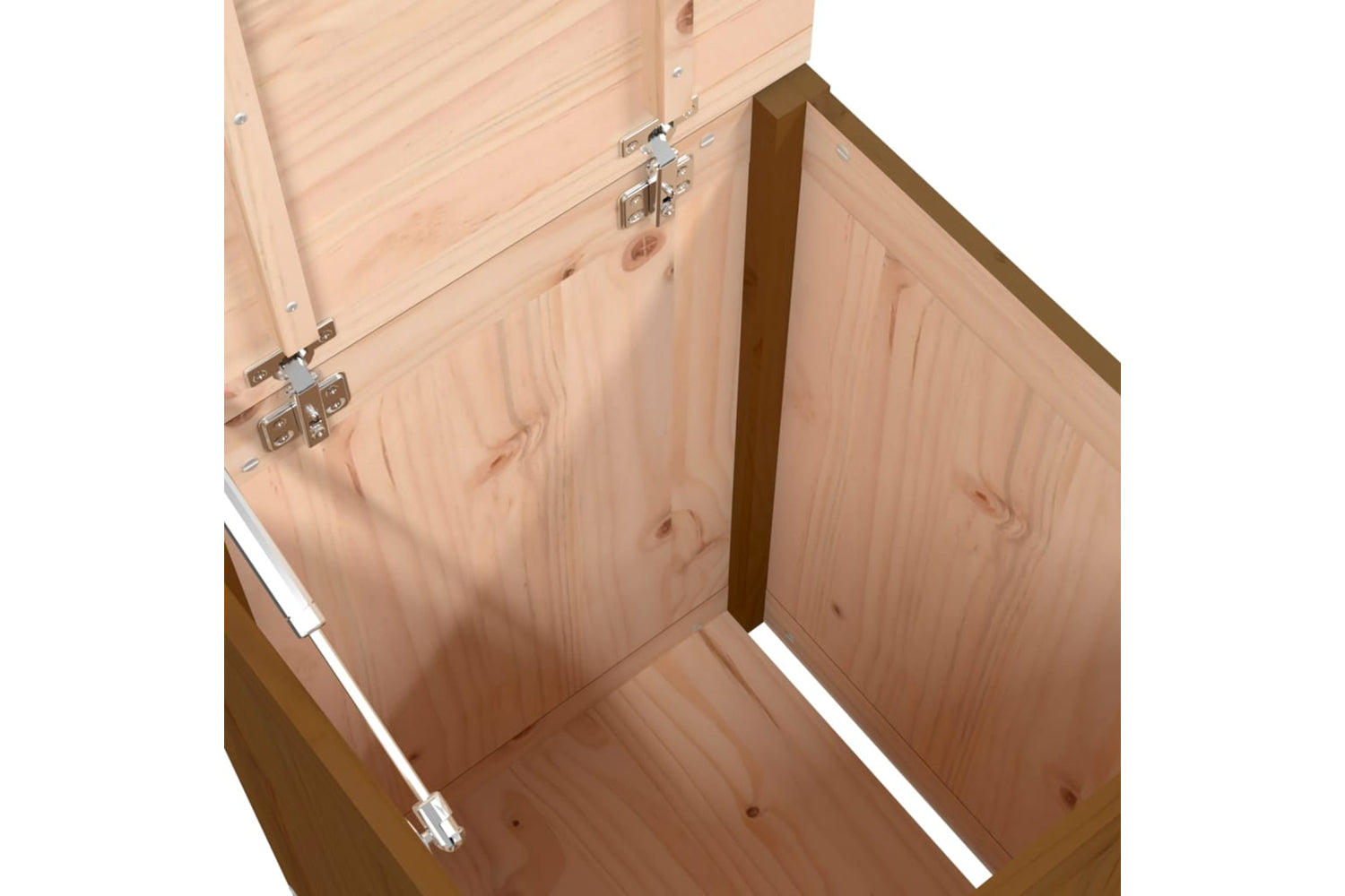 vidaXL 823567 Laundry Box Honey Brown 44x44x66cm Solid Wood Pine-7