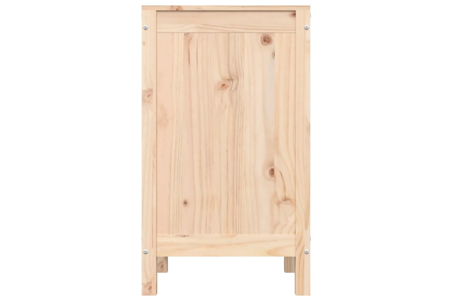 vidaXL 823574 Laundry Box 44x44x76cm Solid Wood Pine-5
