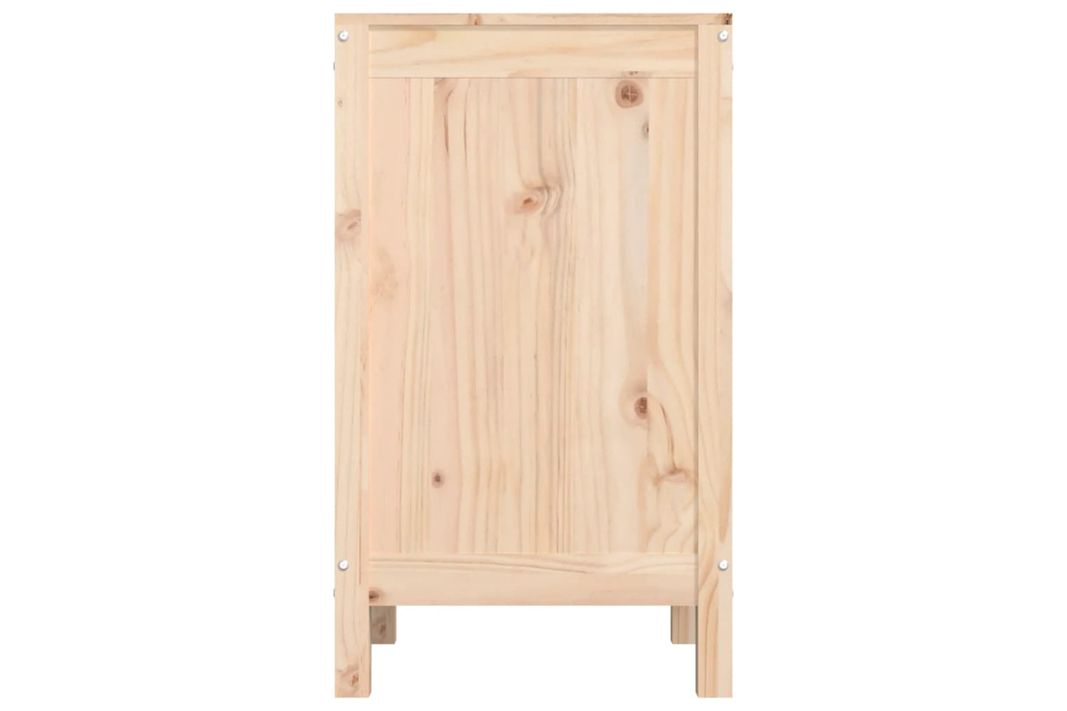 vidaXL 823574 Laundry Box 44x44x76cm Solid Wood Pine-6