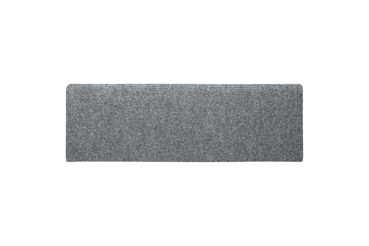 vidaXL Stair Mats 10 Pcs Light Grey 65x21x4cm Needle Punch-4