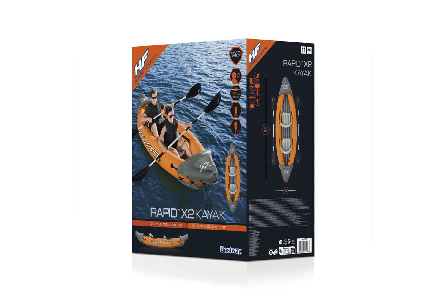 Bestway 93789 Hydro-force Rapid X2 Inflatable Kayak Set-6